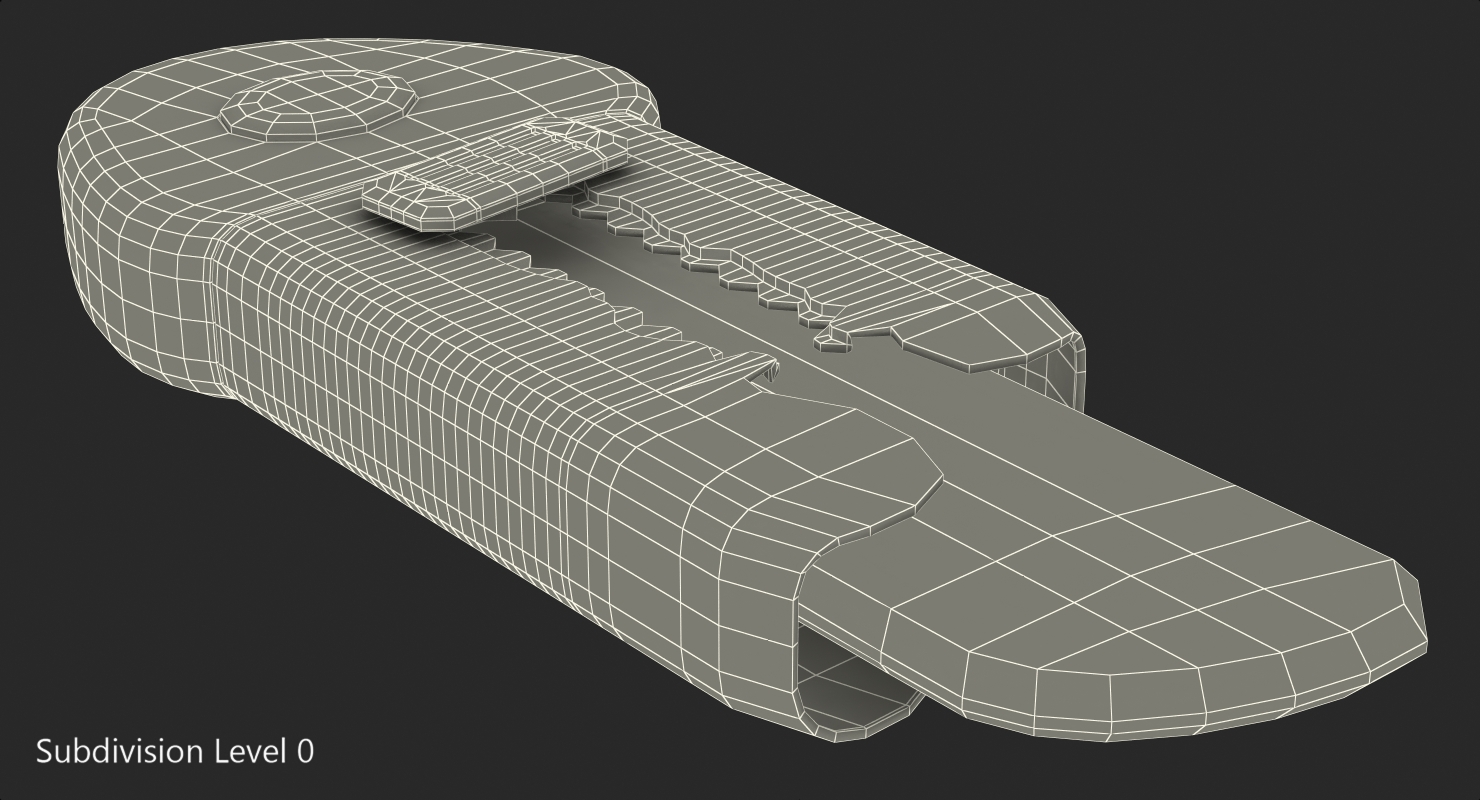 Toy Knife 3D model