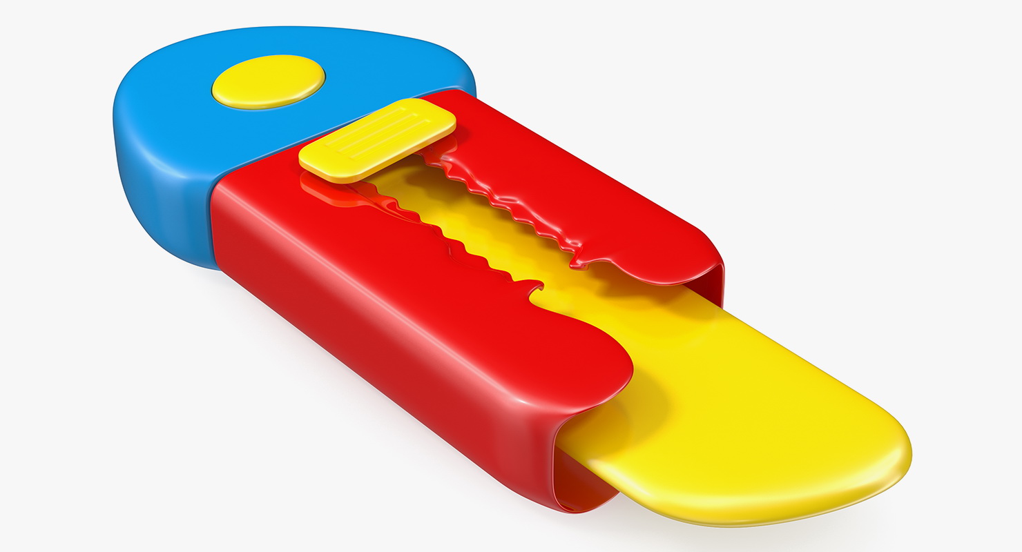 Toy Knife 3D model