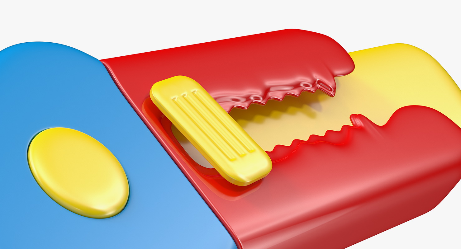 Toy Knife 3D model