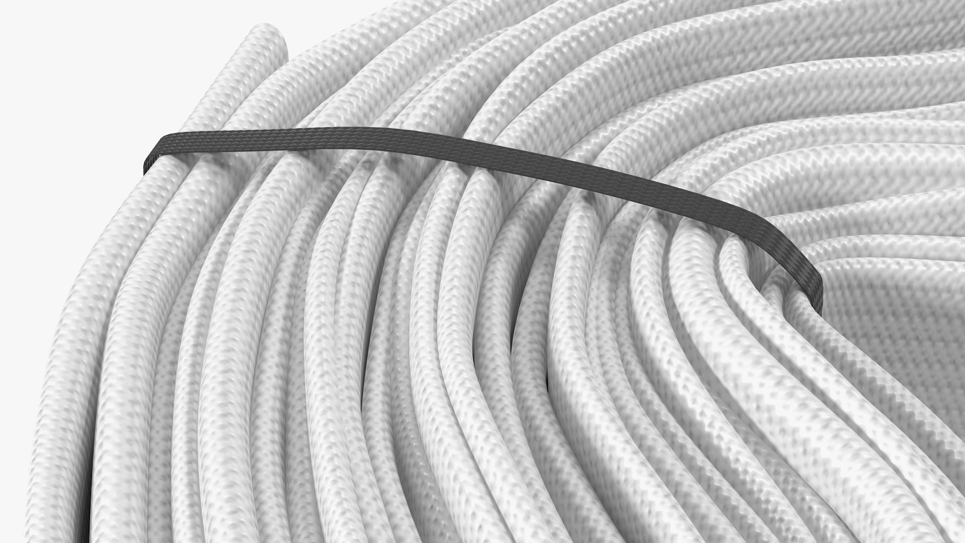 3D Fire Hose Folded