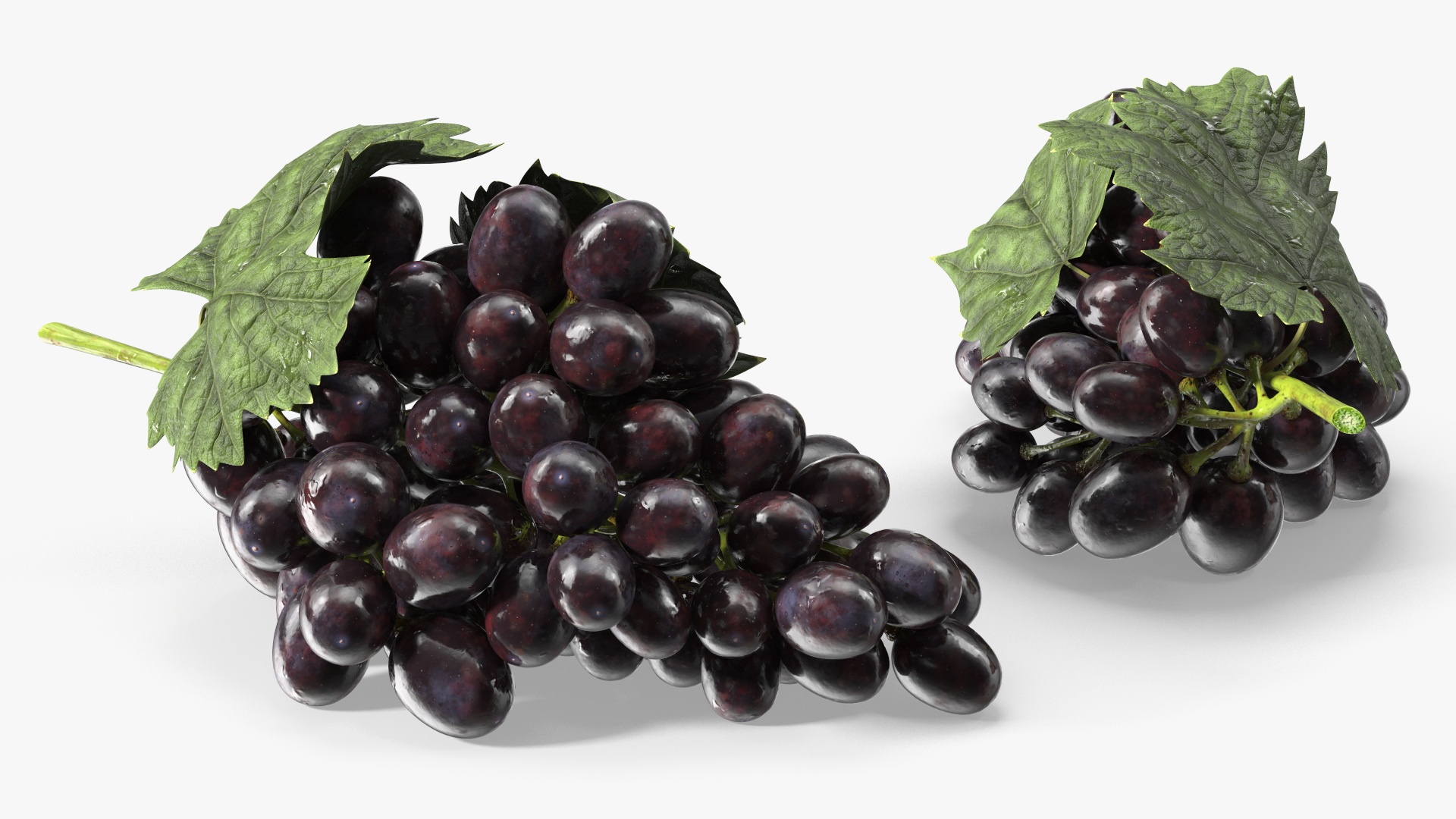 Black Grapes in Corrugated Organic Produce Box, view 9