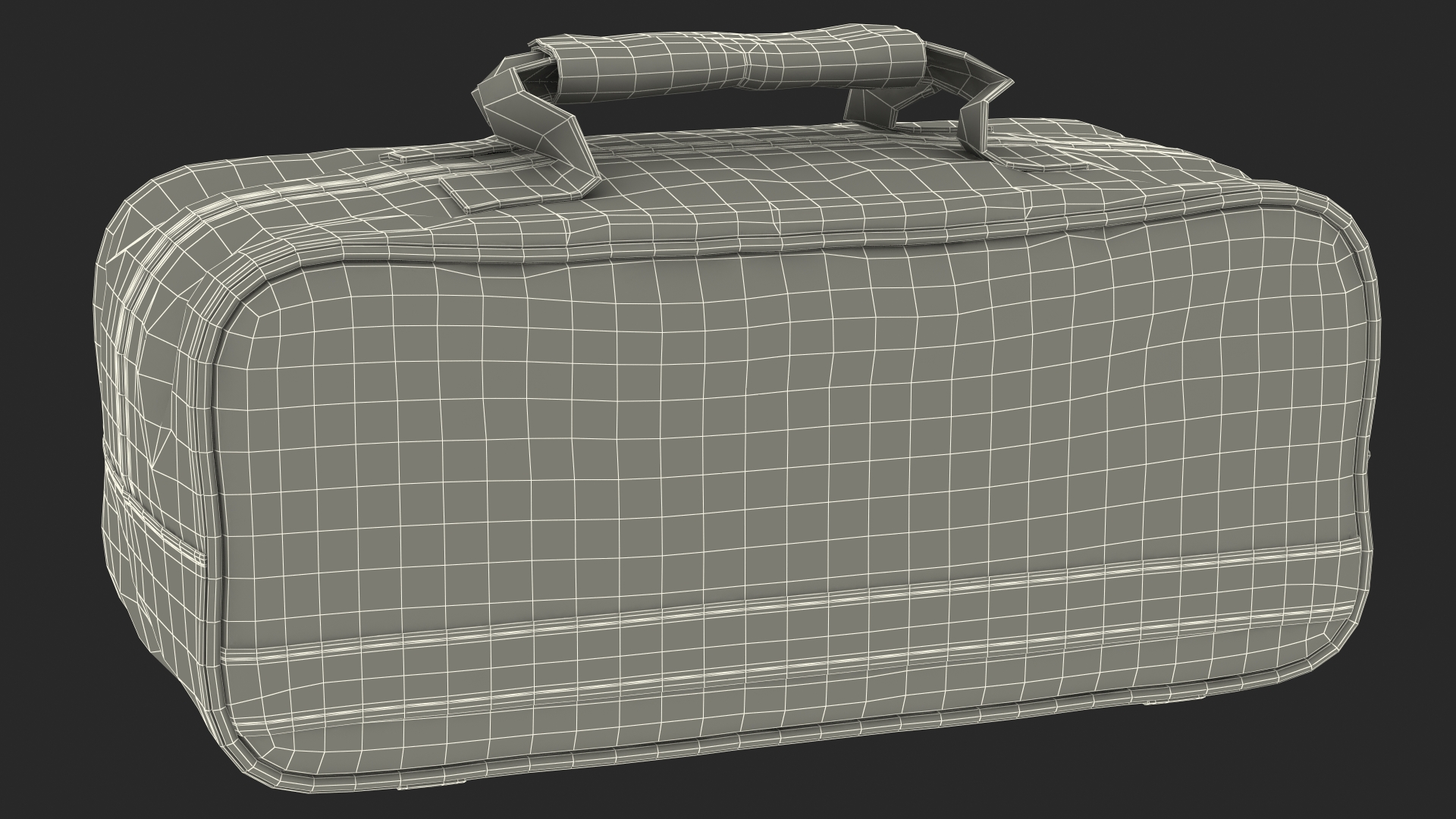 3D First Secure Car Travel Kit Bag Closed model