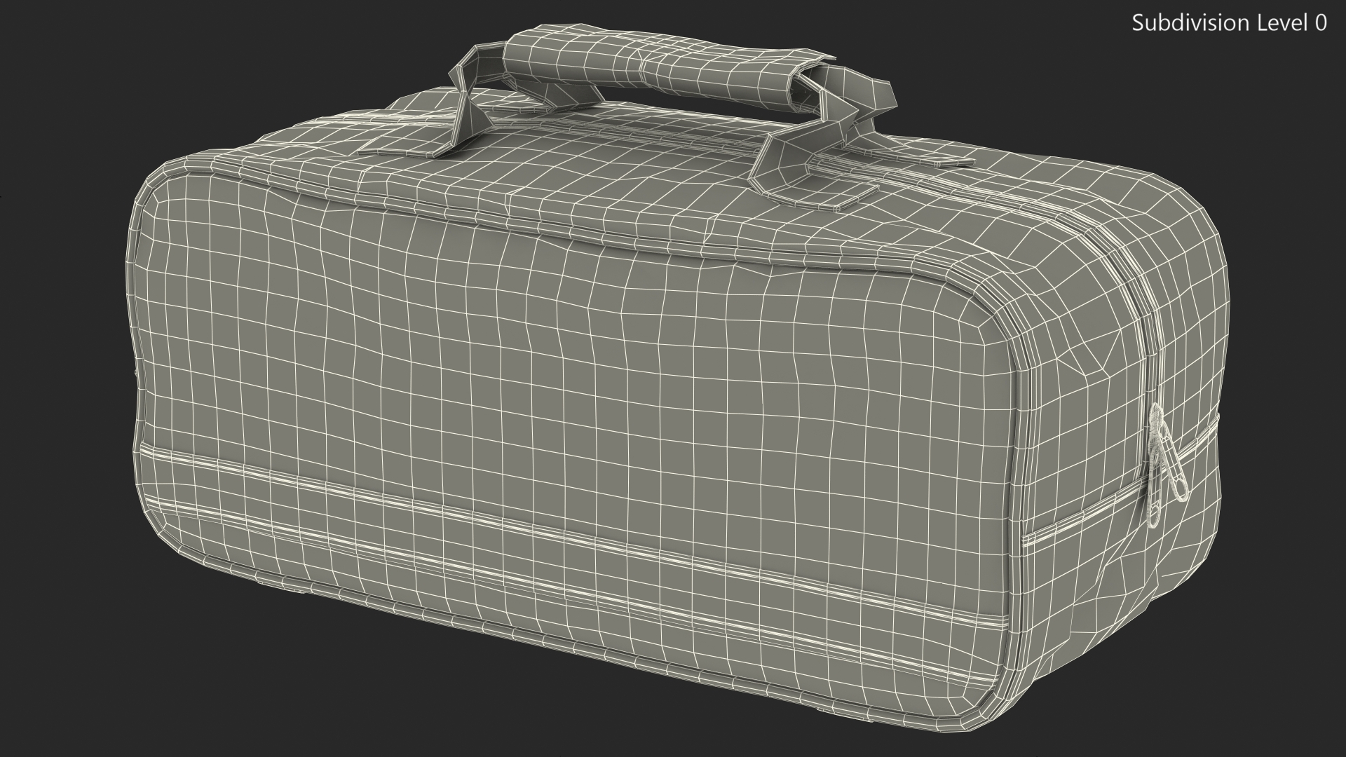 3D First Secure Car Travel Kit Bag Closed model