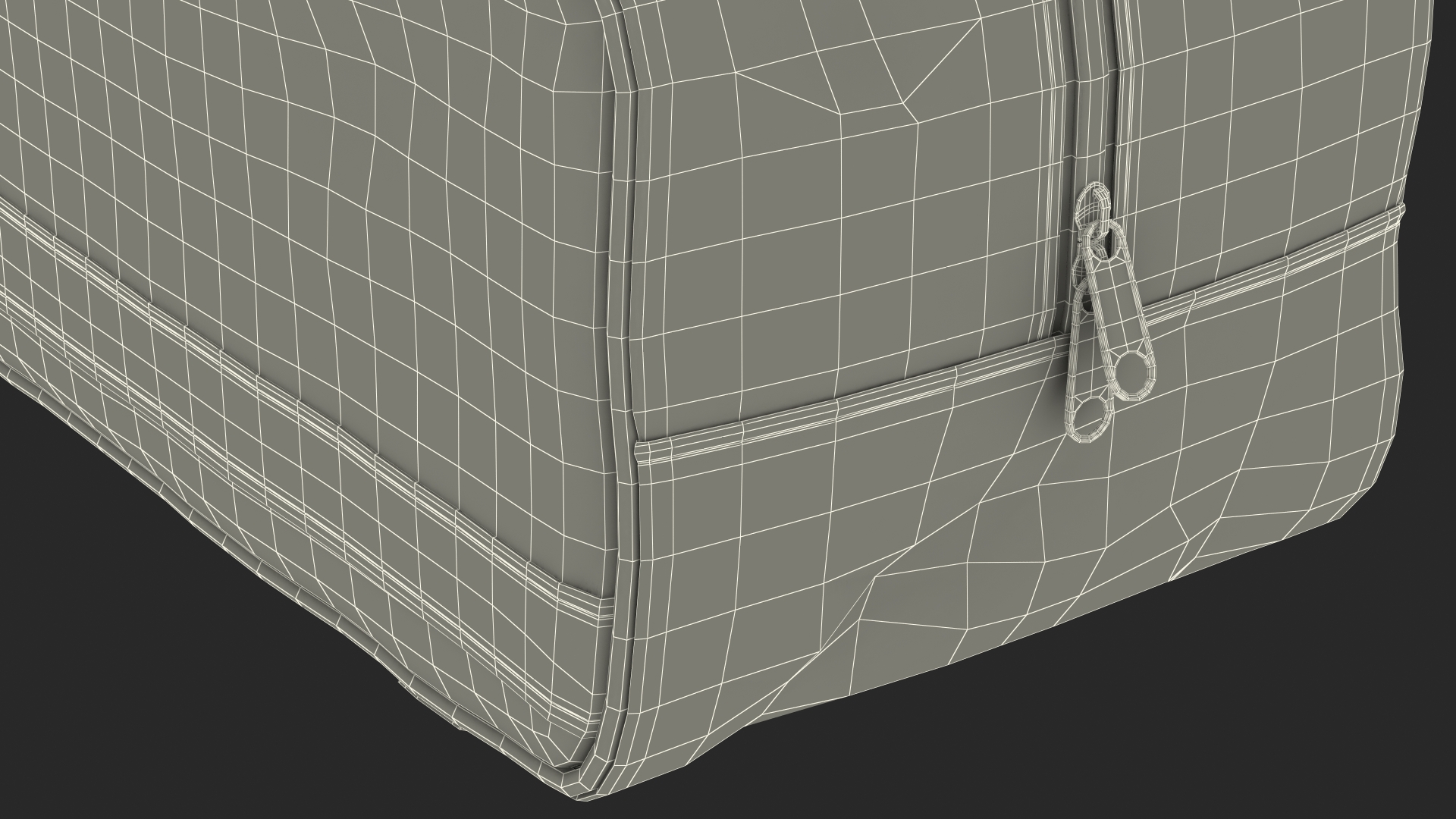 3D First Secure Car Travel Kit Bag Closed model