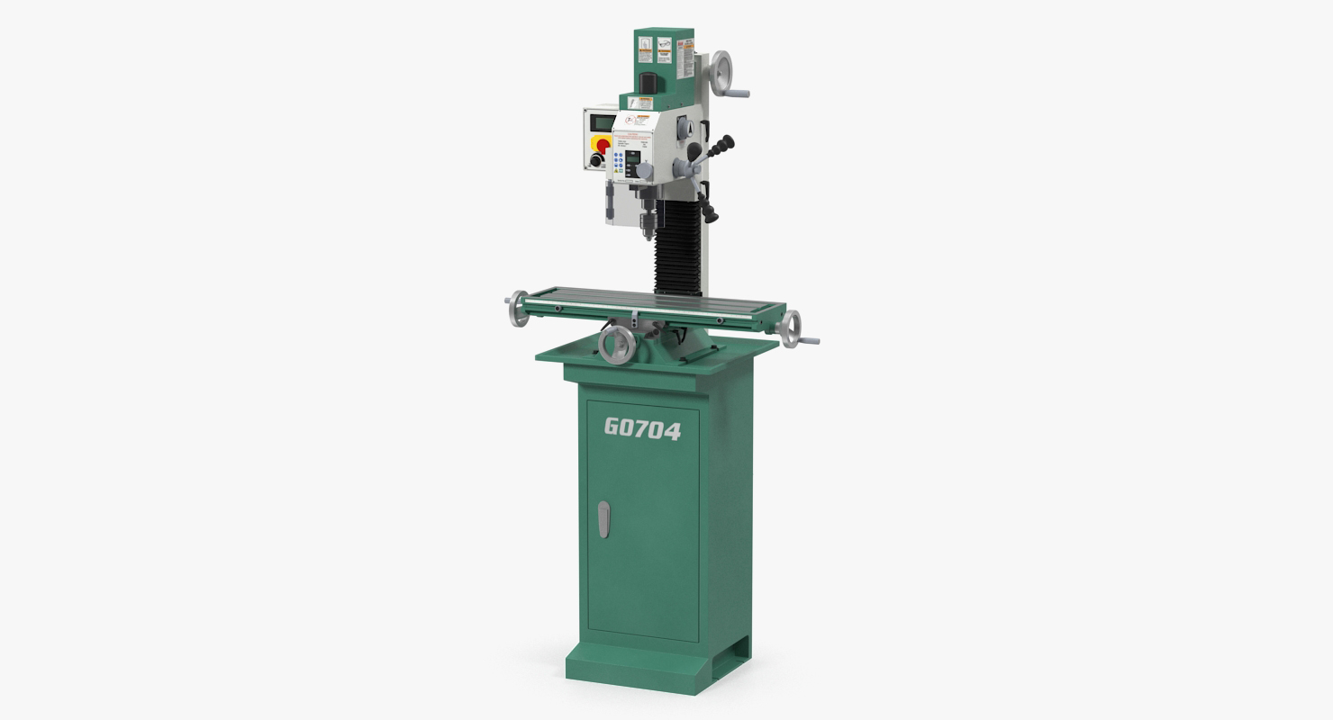3D Corded Milling Machine Grizzly G0704