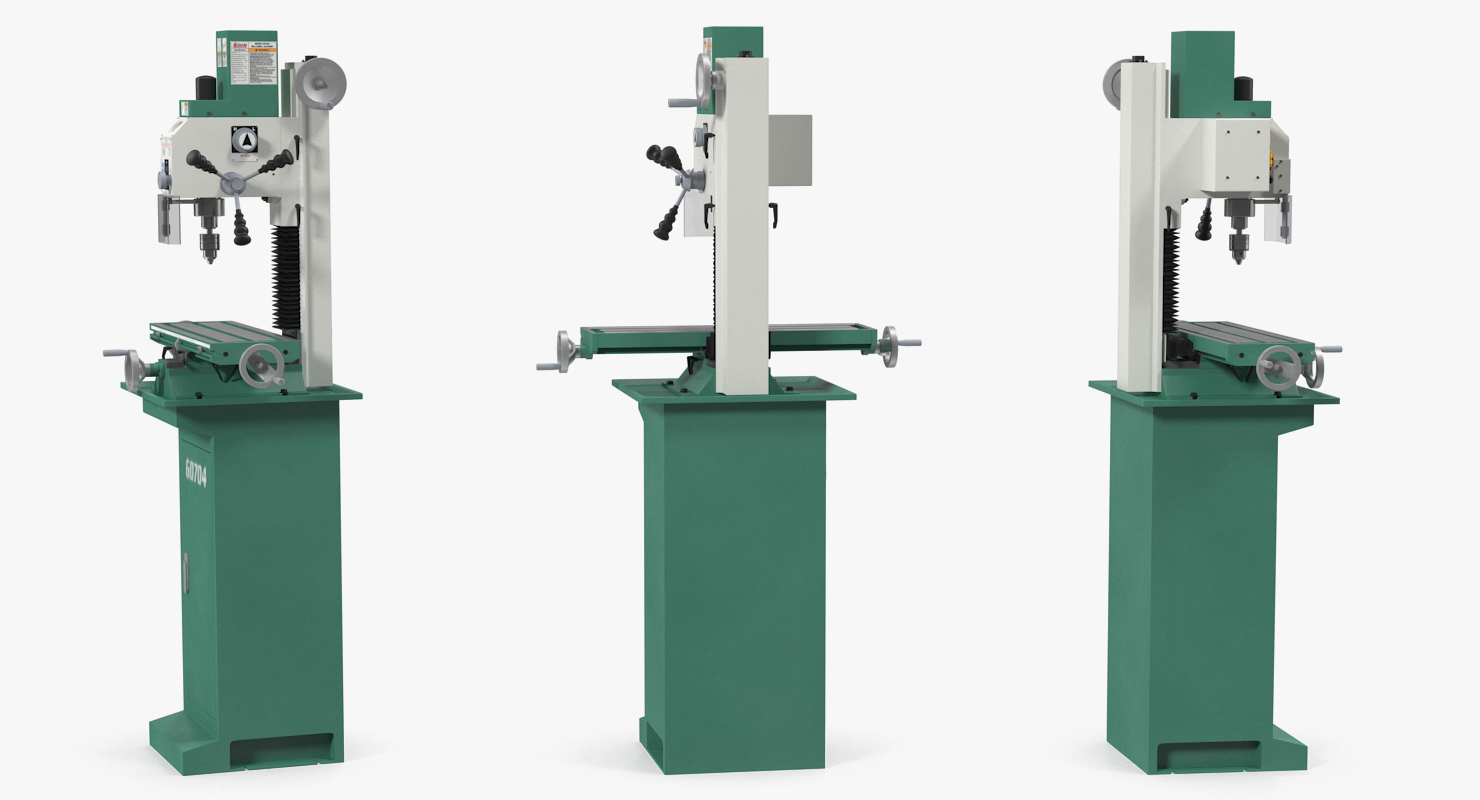 3D Corded Milling Machine Grizzly G0704