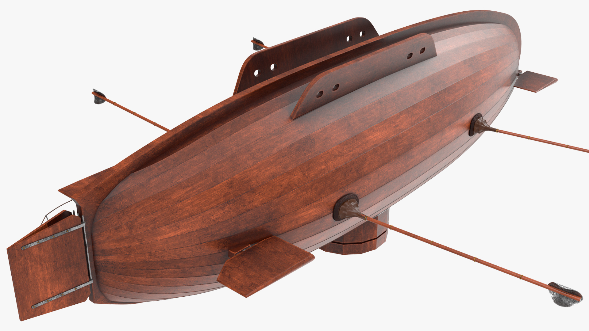 3D Realistic Model of Drebbel Submarine