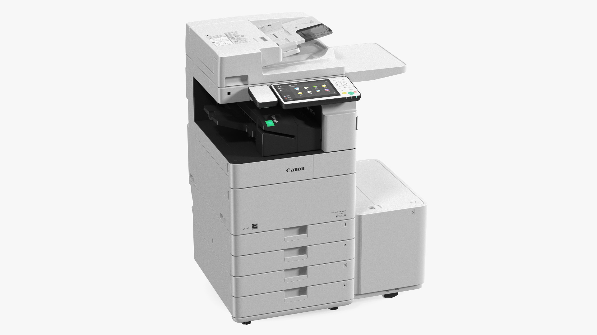 MFP Canon ImageRUNNER ADVANCE 4551i II with Paper Deck Unit F1 3D