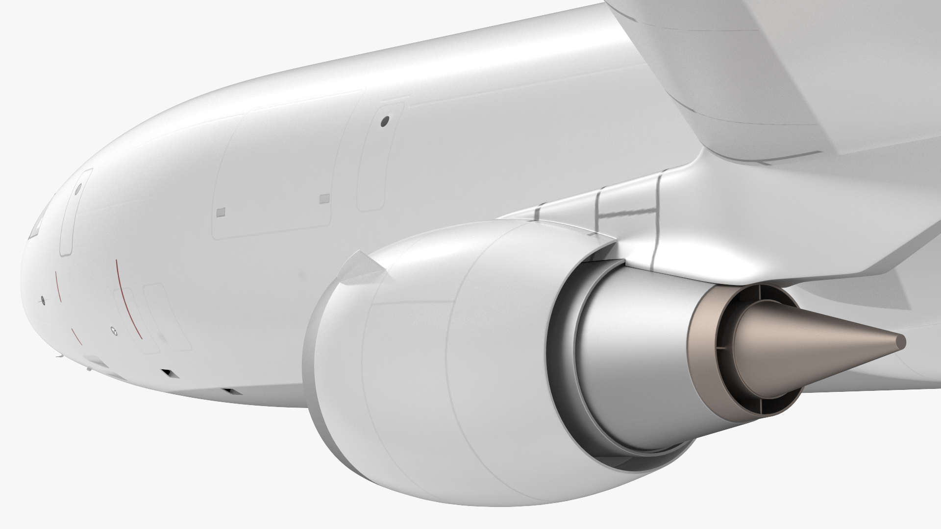 3D McDonnell Douglas MD11 Tri Jet Wide Body Airliner Flight
