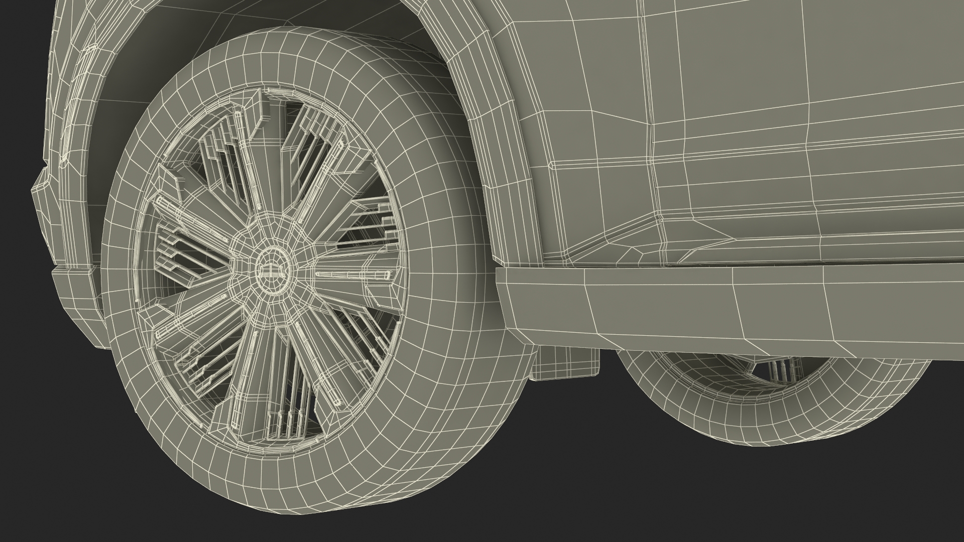 3D model Electric 2025 Cadillac Escalade IQ Black Cherry Tincoat