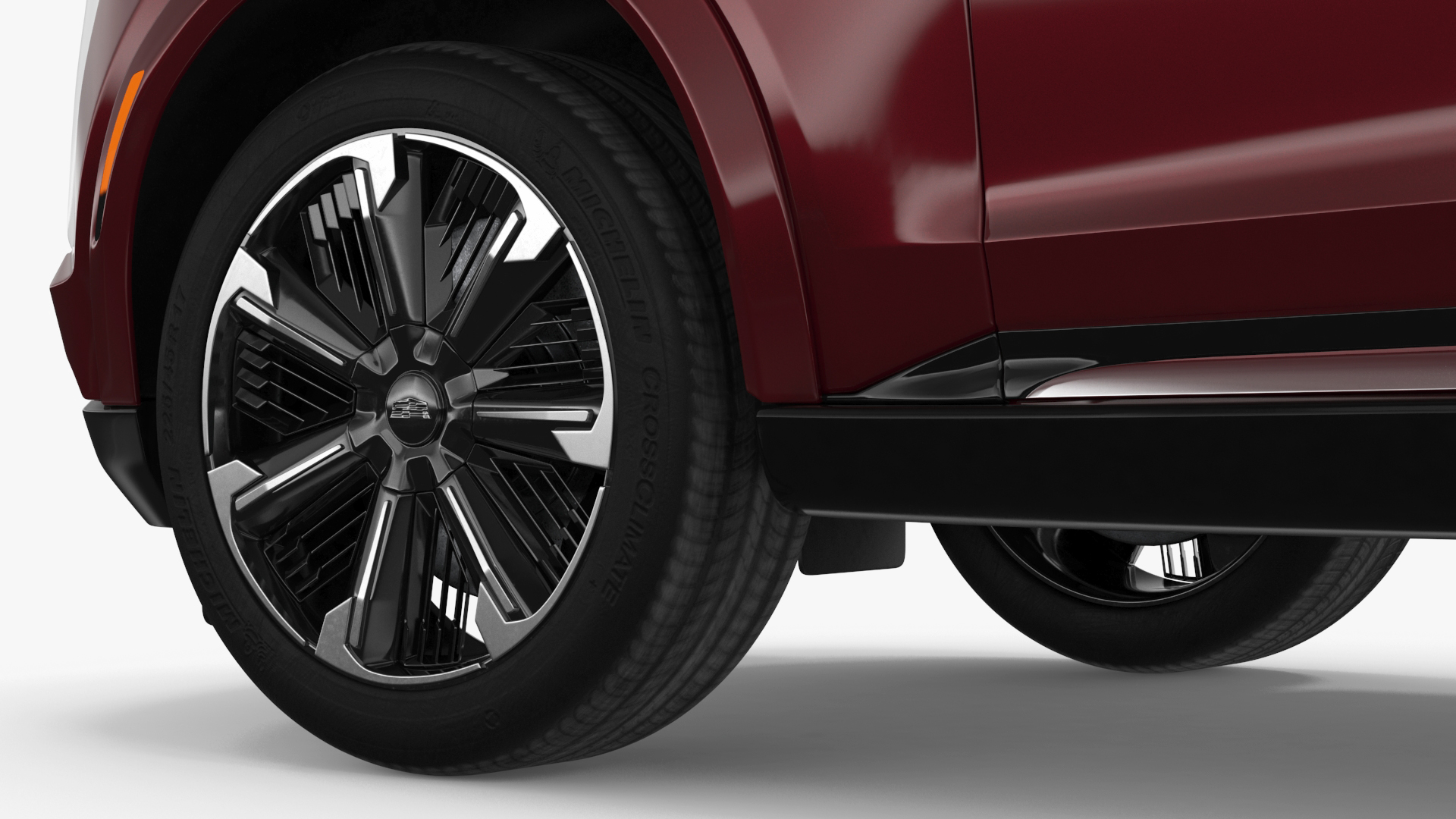 3D model Electric 2025 Cadillac Escalade IQ Black Cherry Tincoat