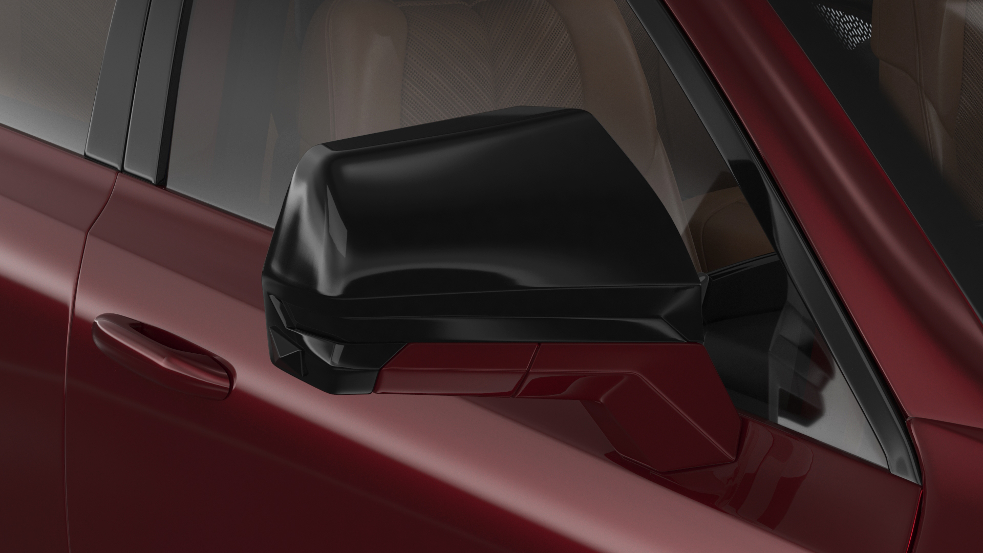 3D model Electric 2025 Cadillac Escalade IQ Black Cherry Tincoat