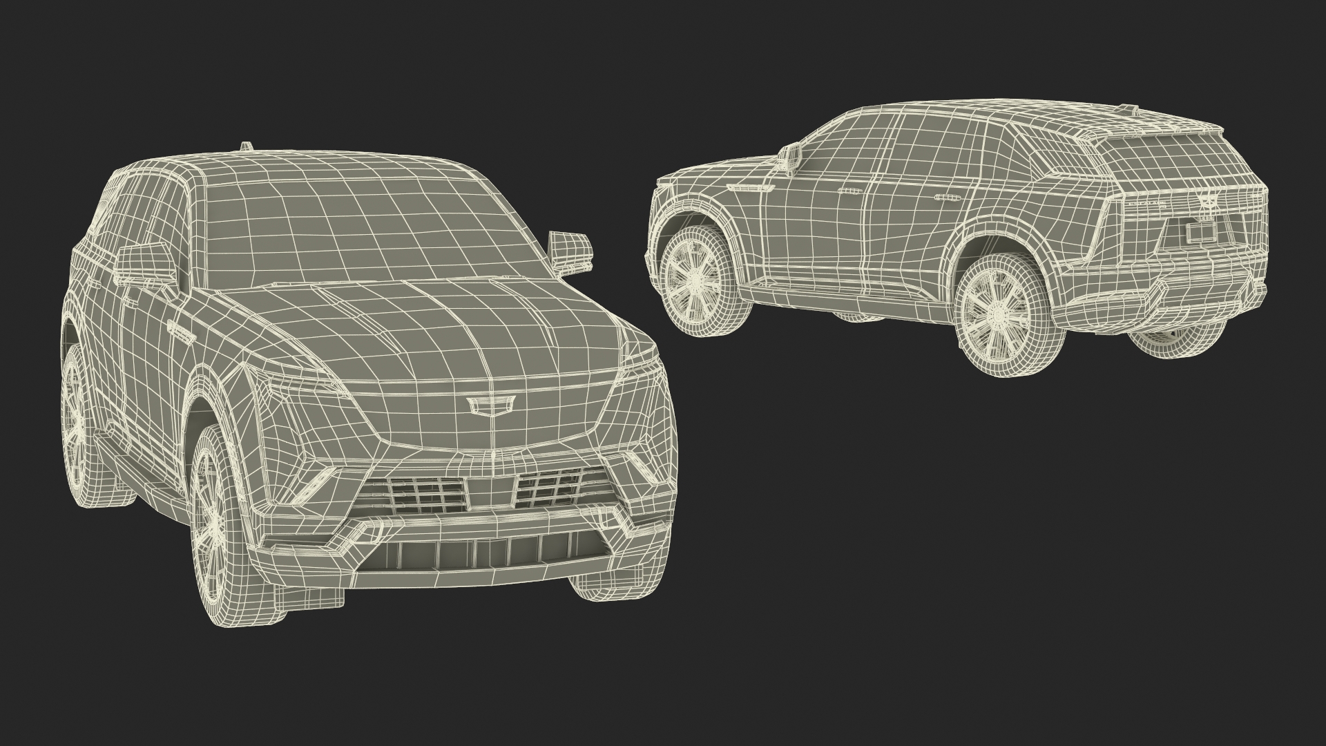 3D model Electric 2025 Cadillac Escalade IQ Black Cherry Tincoat