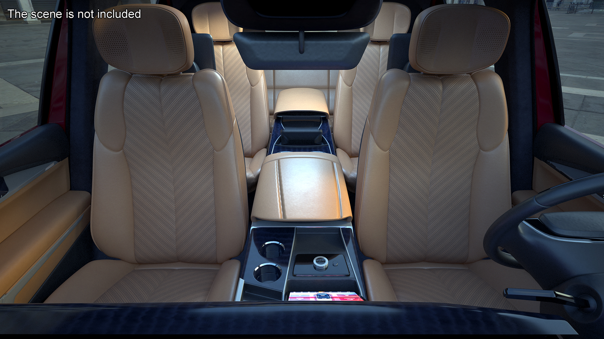 3D model Electric 2025 Cadillac Escalade IQ Black Cherry Tincoat