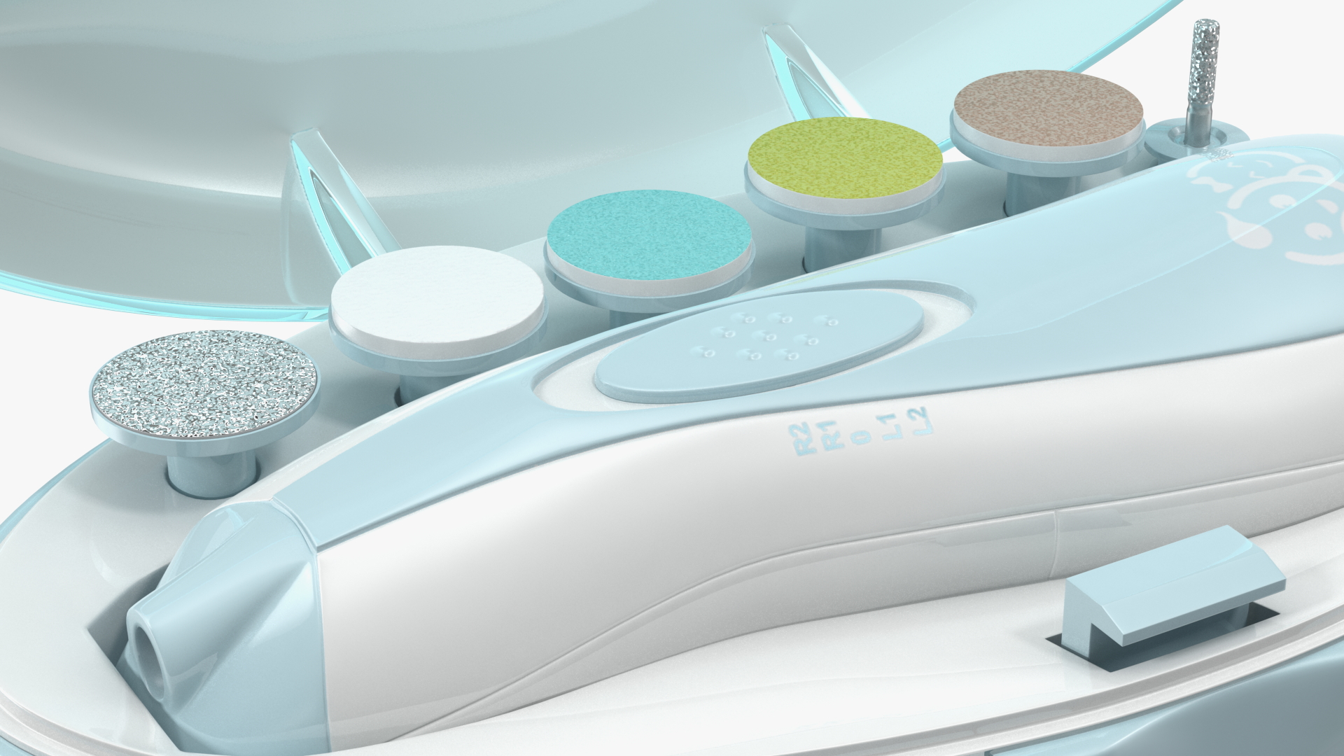 3D Baby Nail Clippers Royal Angels Blue