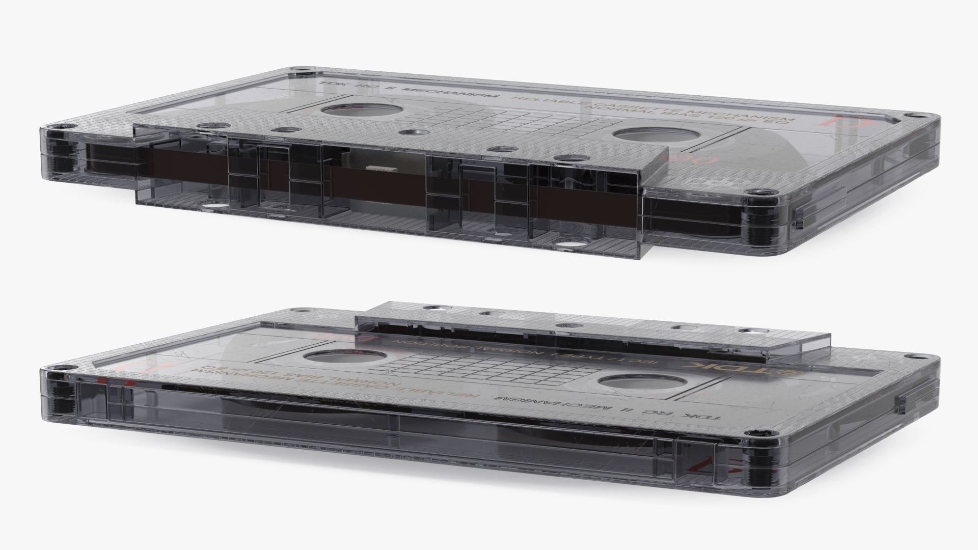 3D TDK D90 Cassette Tape