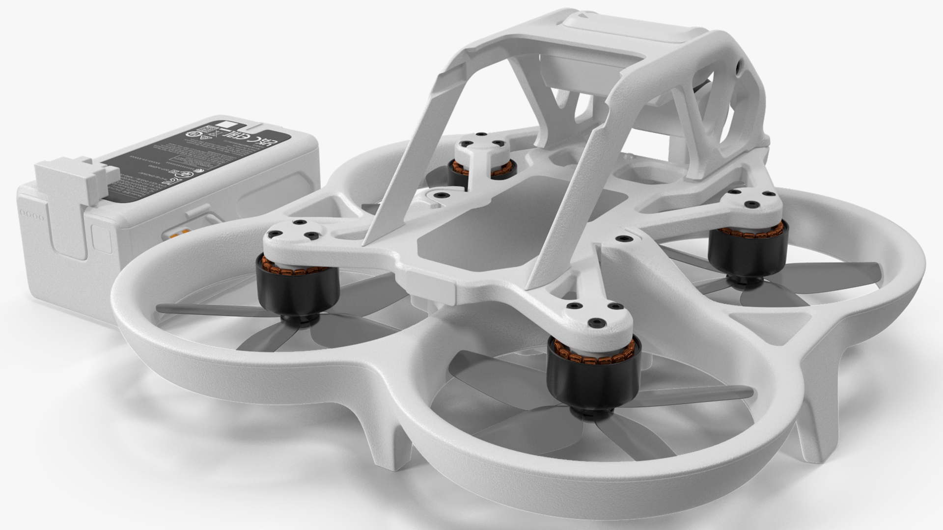 Camera Drone Rigged 3D model