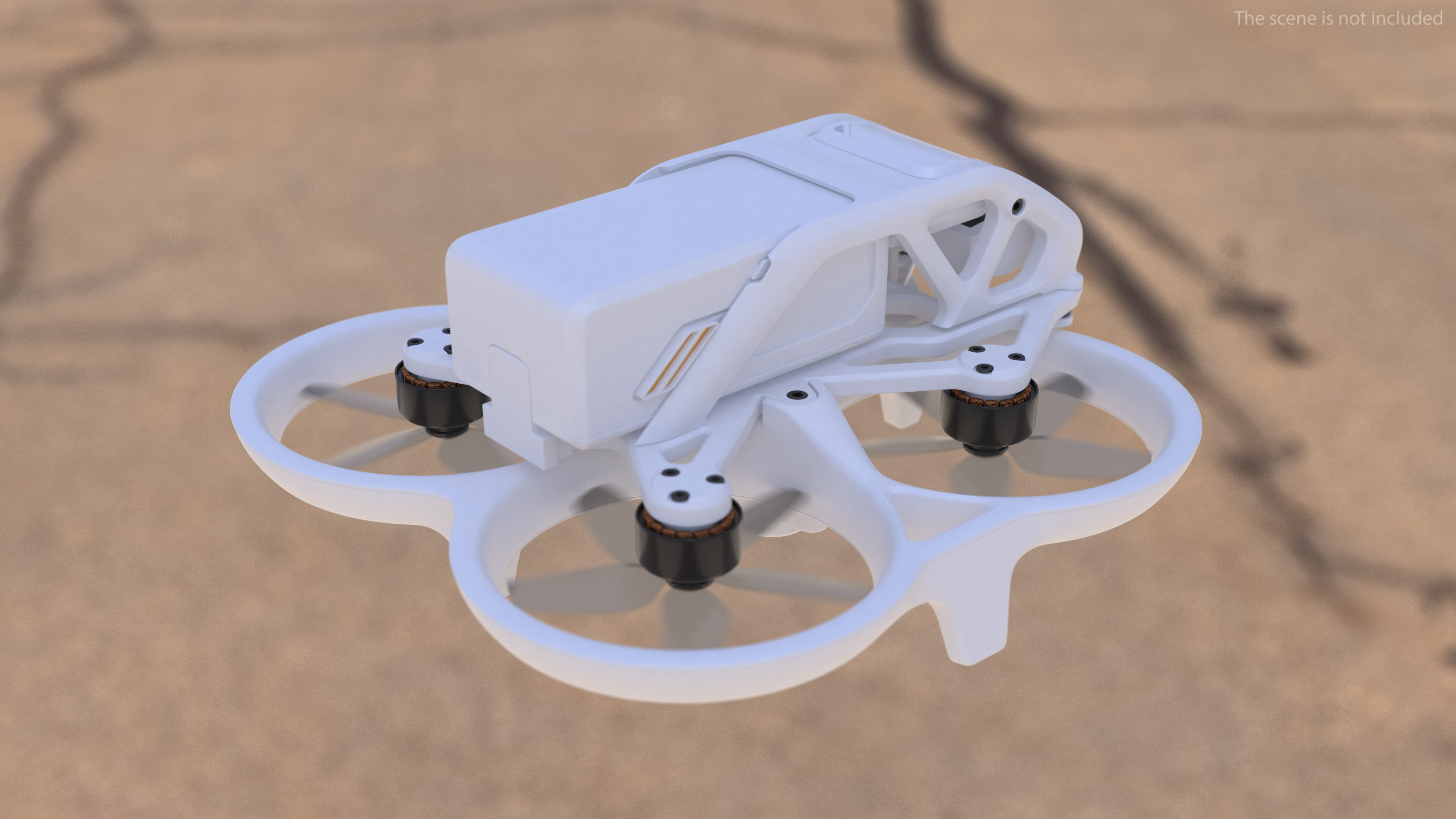Camera Drone Rigged 3D model