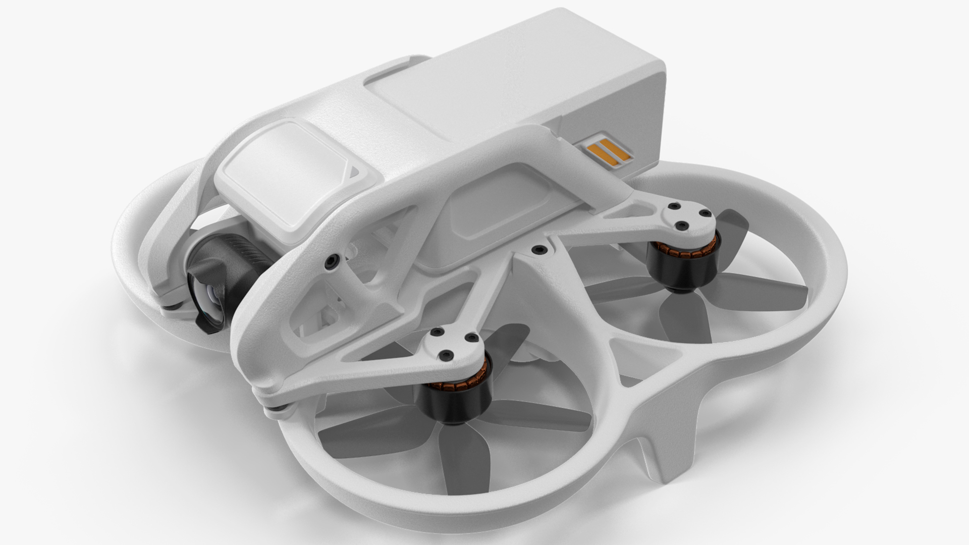 Camera Drone Rigged 3D model