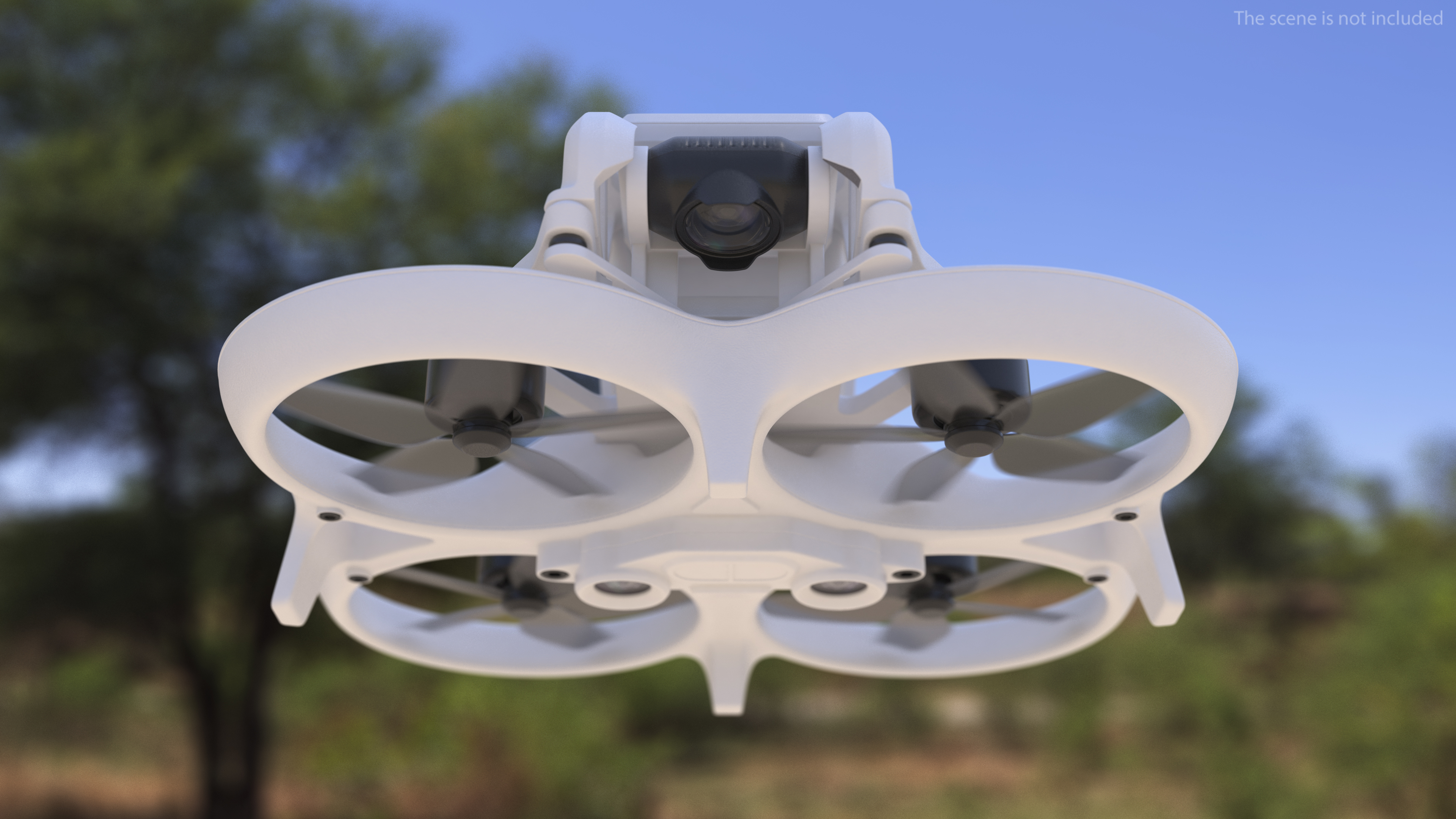 Camera Drone Rigged 3D model