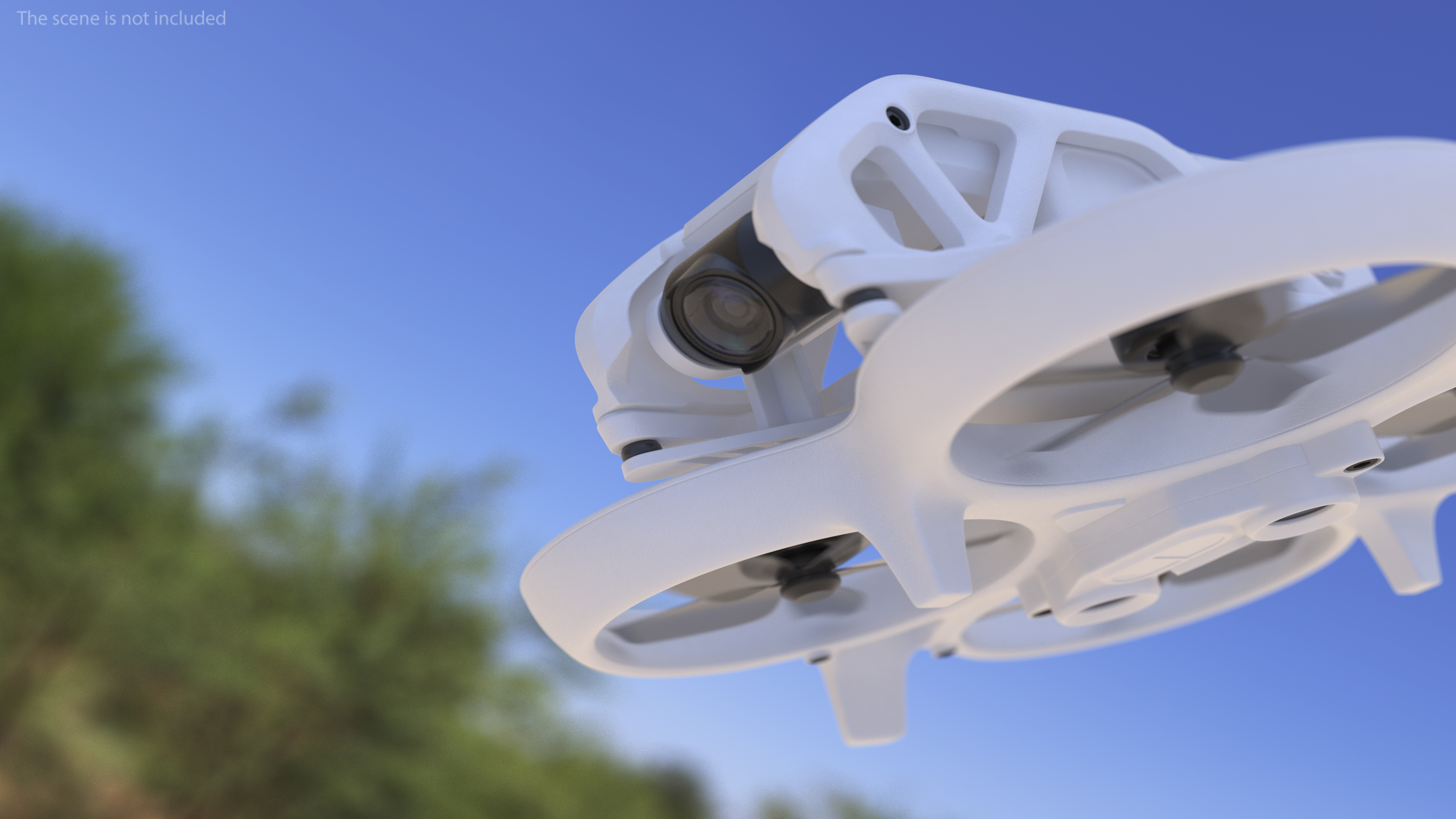 Camera Drone Rigged 3D model
