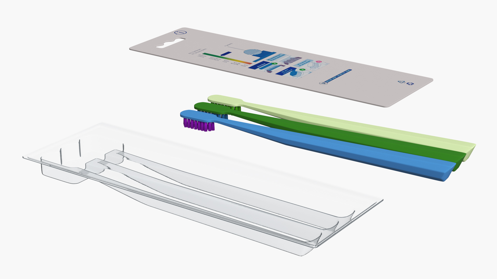 Ultra Soft Toothbrush Set Multicolor - view 5