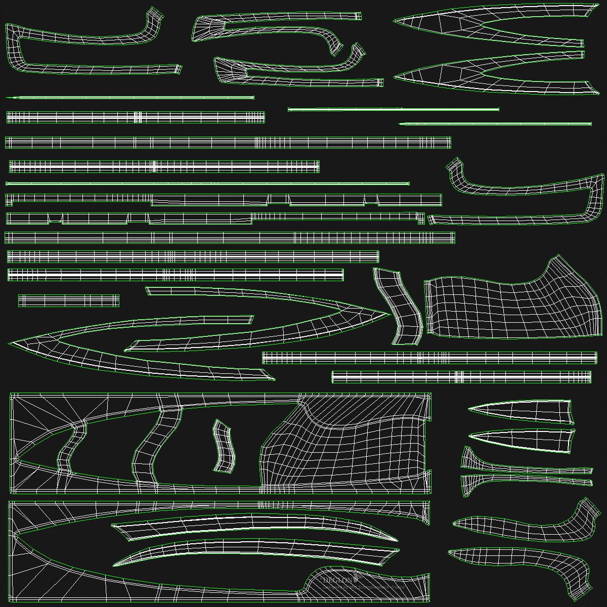3D model Deglon Meeting Knife Set Steel