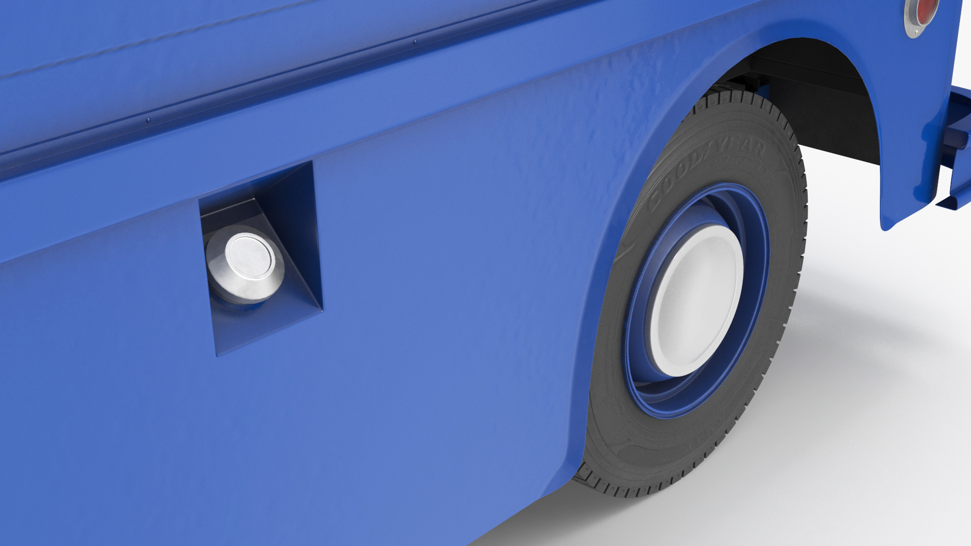 US Mail Truck Studebaker ZIP Van 3D