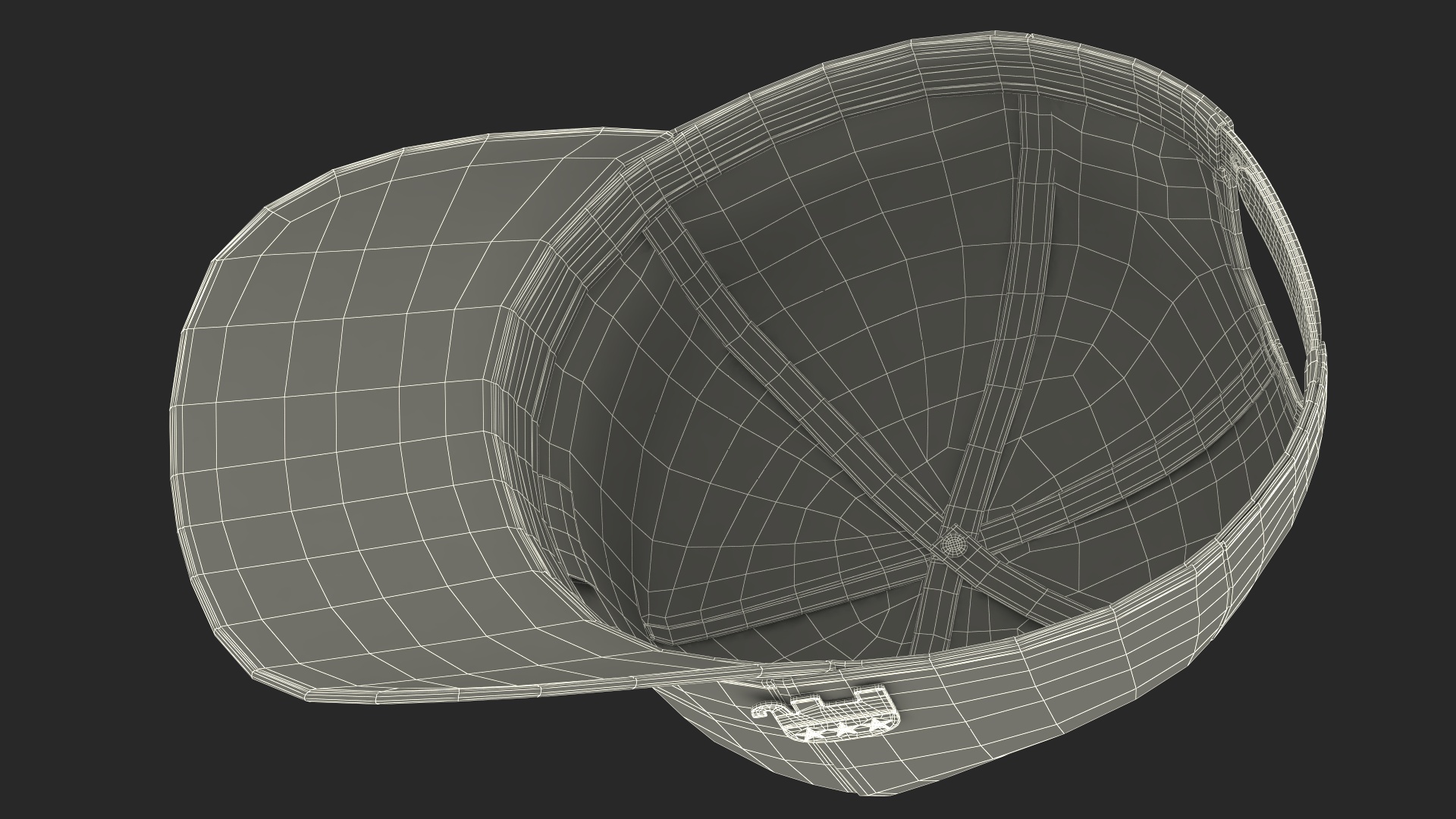 3D model Republican Party Symbol on Trump Baseball Cap