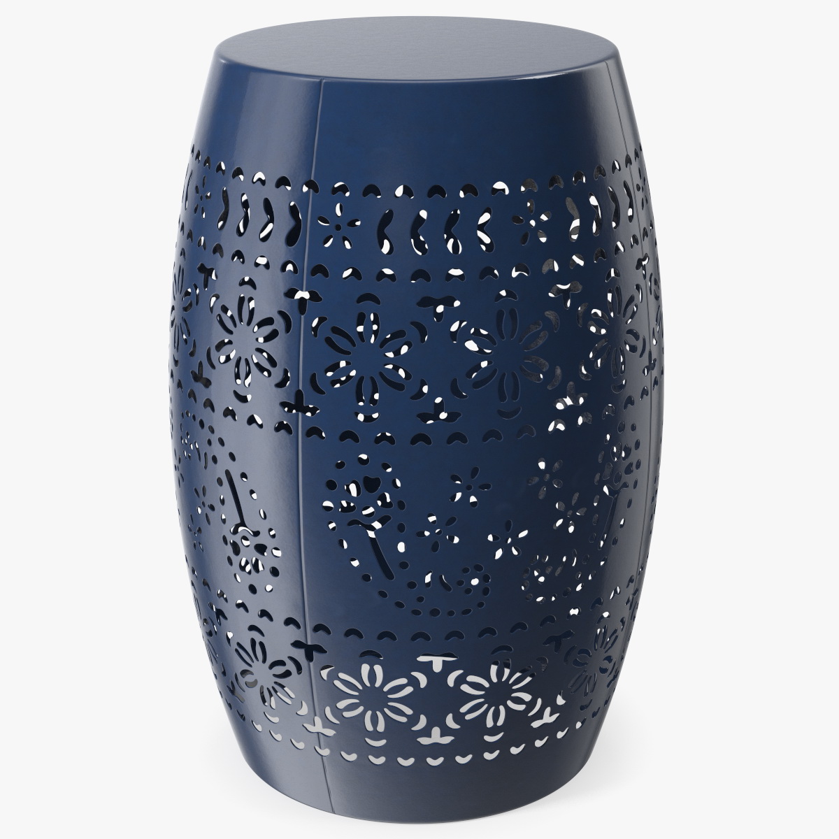 Garden Metal Drum Table, view 5