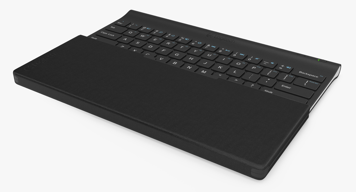 3D model Logitech Tablet Keyboard for iPad Rigged