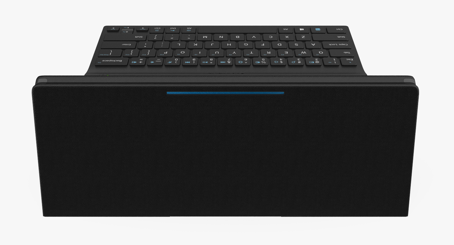 3D model Logitech Tablet Keyboard for iPad Rigged