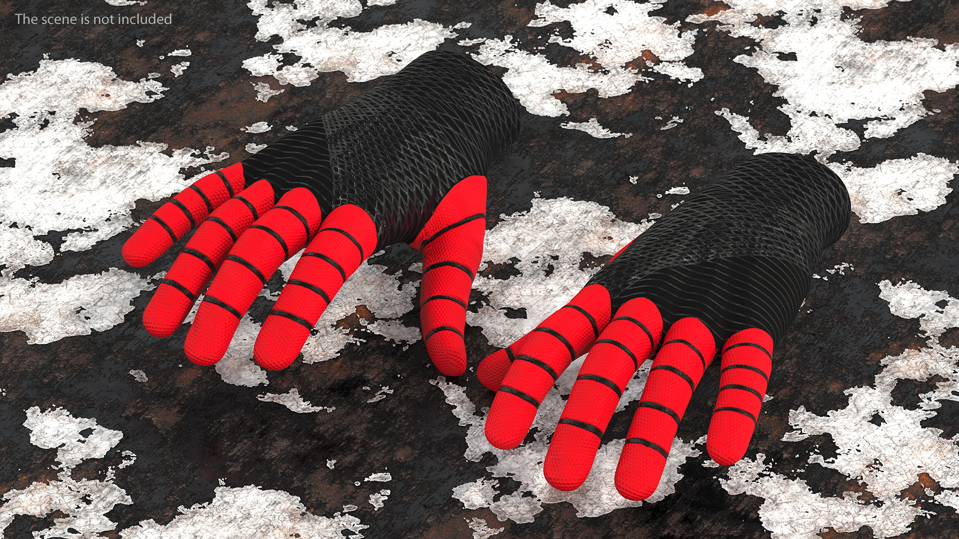 Spider Man Gloves 3D