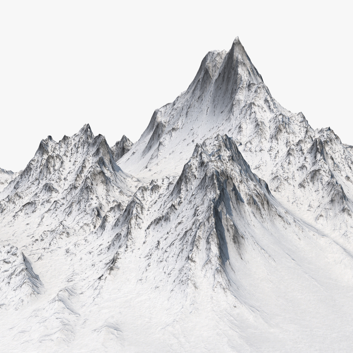 Snow Mountain, view 4