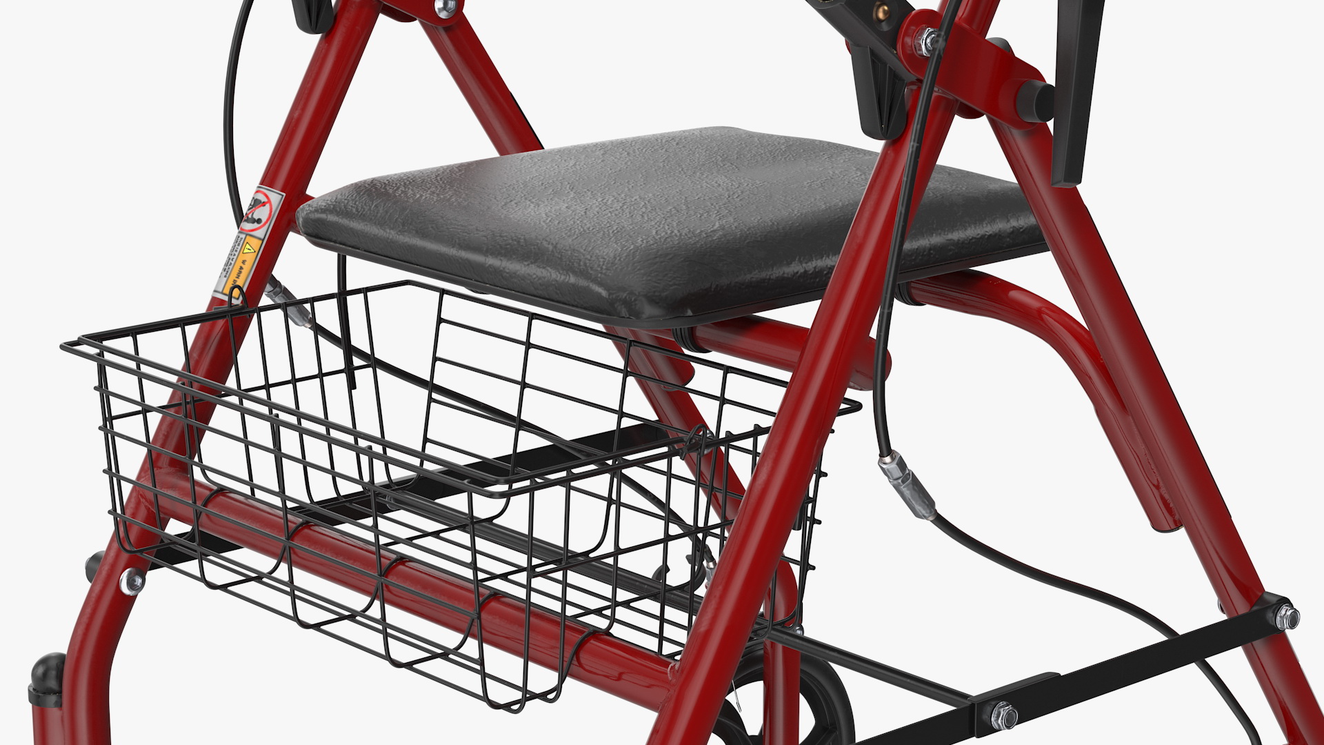 3D Drive Medical Four Wheel Rollator model