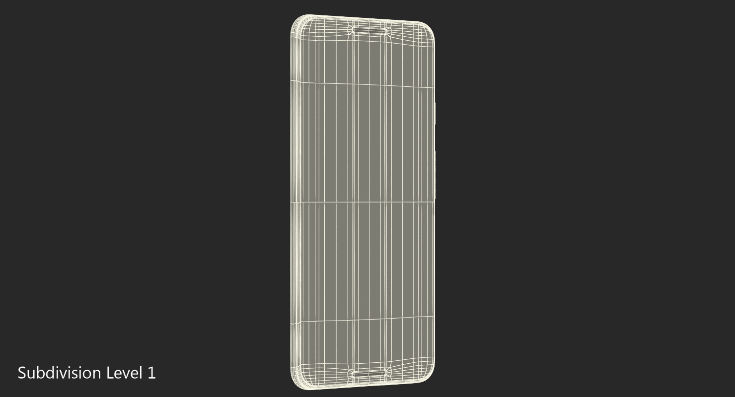 3D model Google Pixel 3 Black