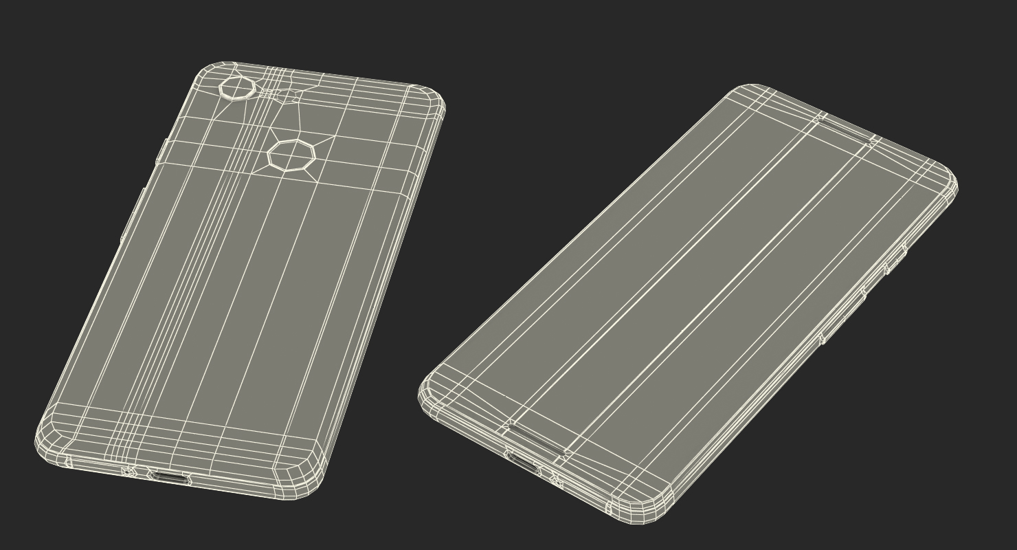 3D model Google Pixel 3 Black