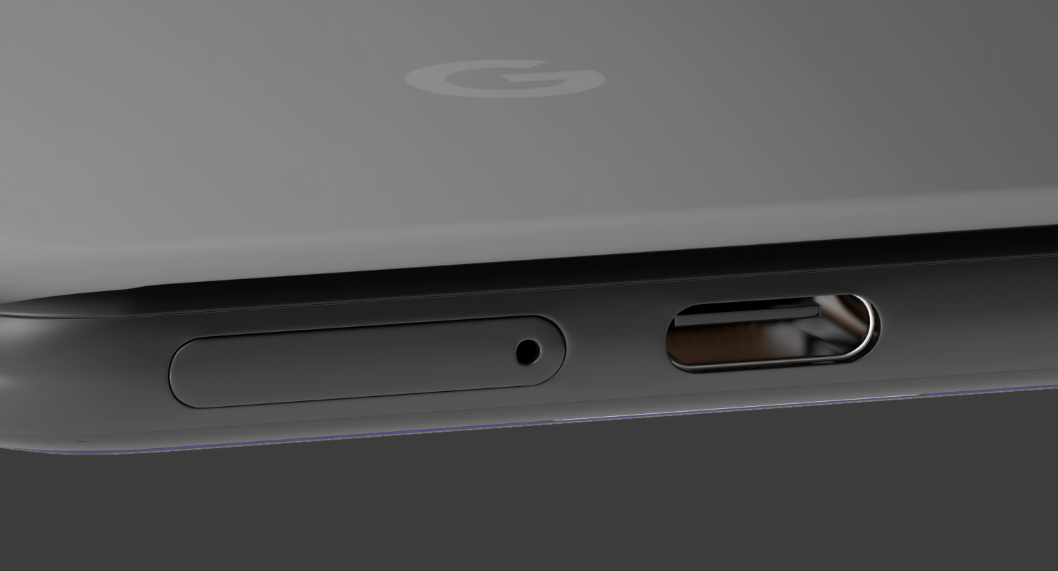 3D model Google Pixel 3 Black