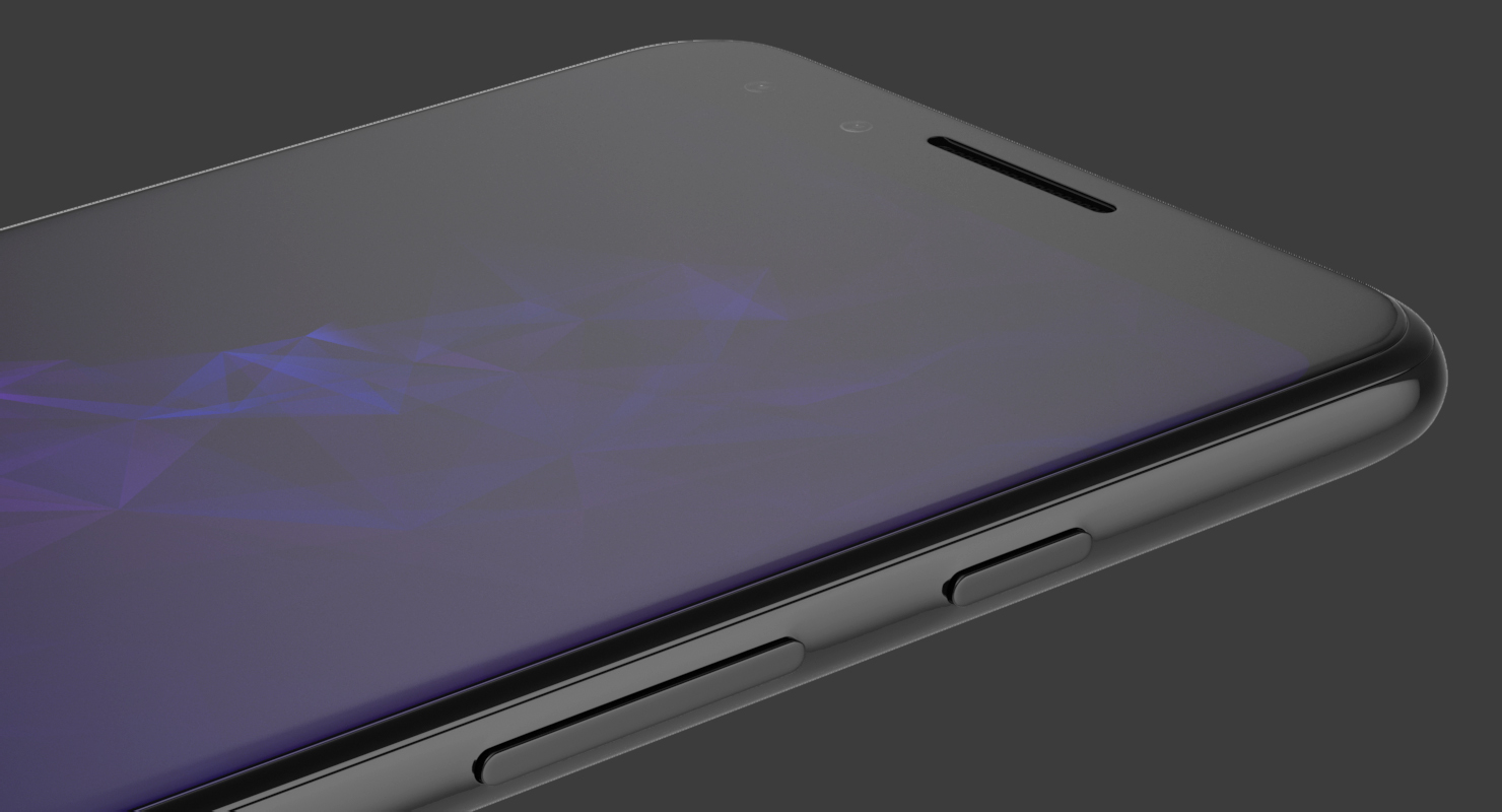 3D model Google Pixel 3 Black