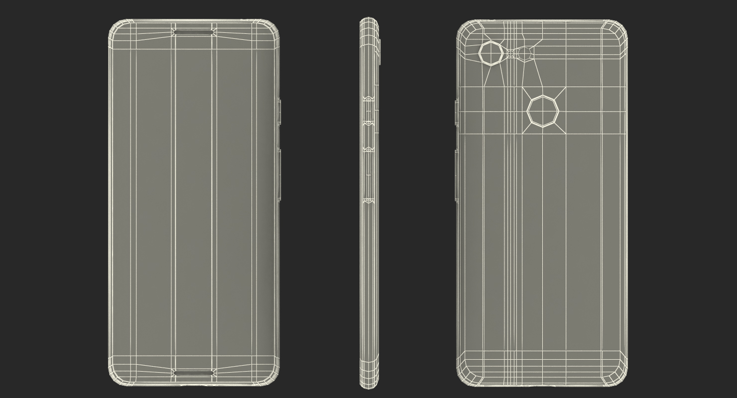 3D model Google Pixel 3 Black