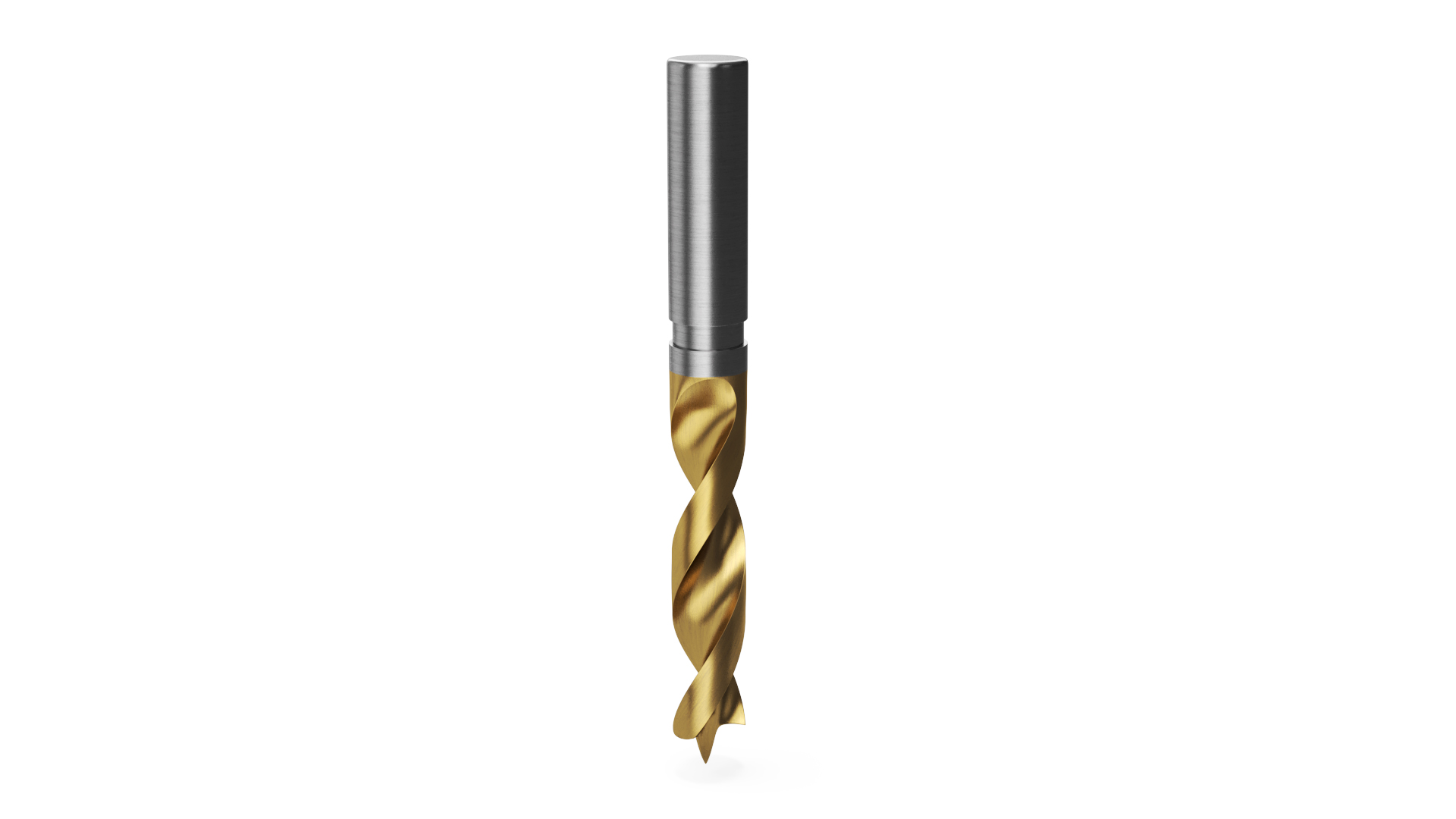3D Utility Brad Point Drill Bit model