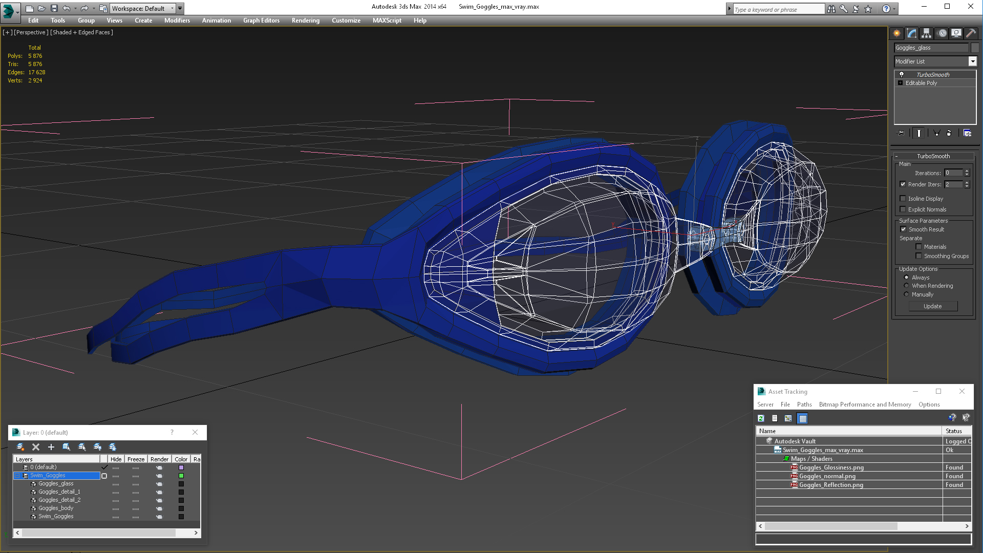 Swim Goggles 3D