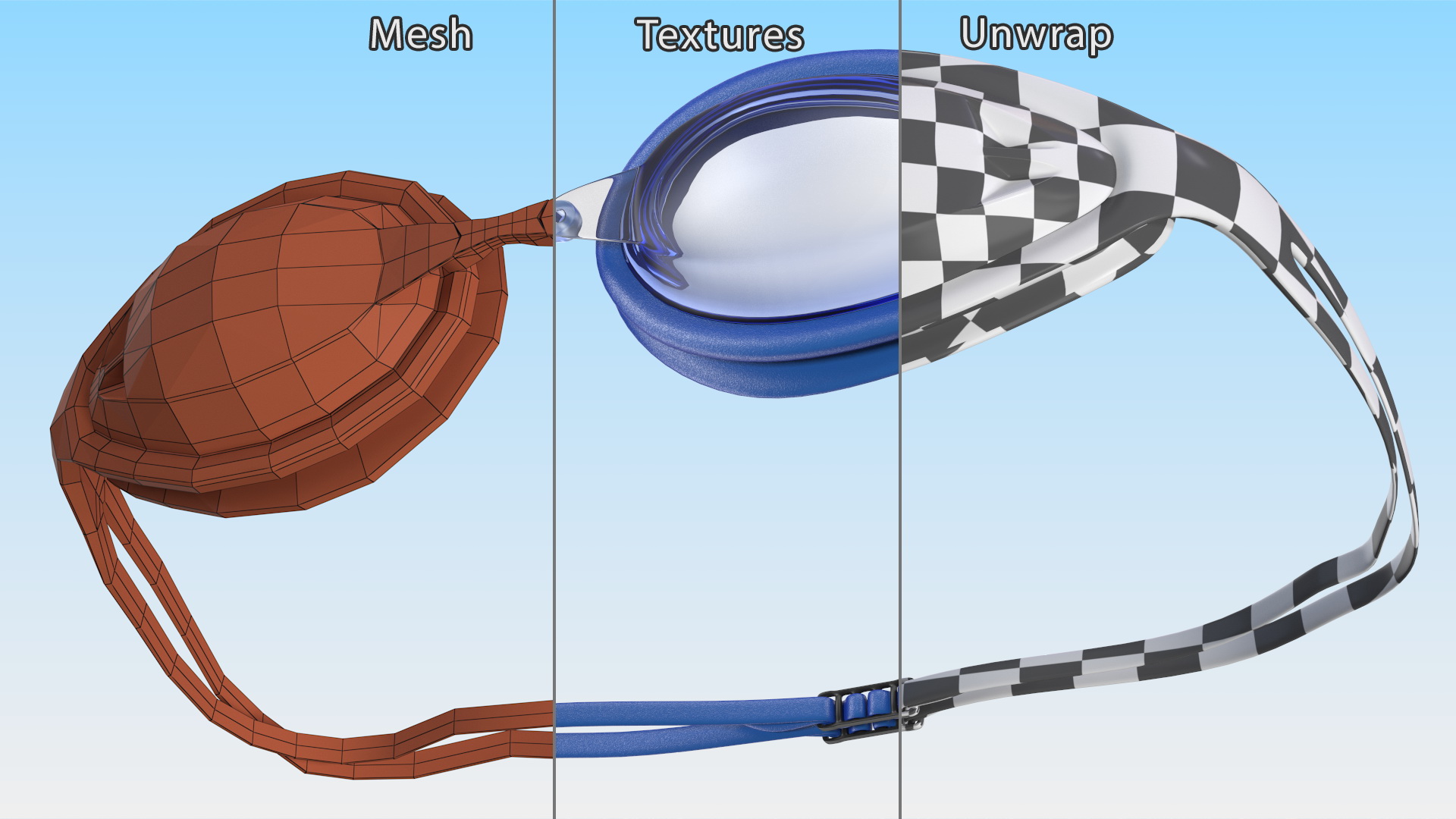 Swim Goggles 3D