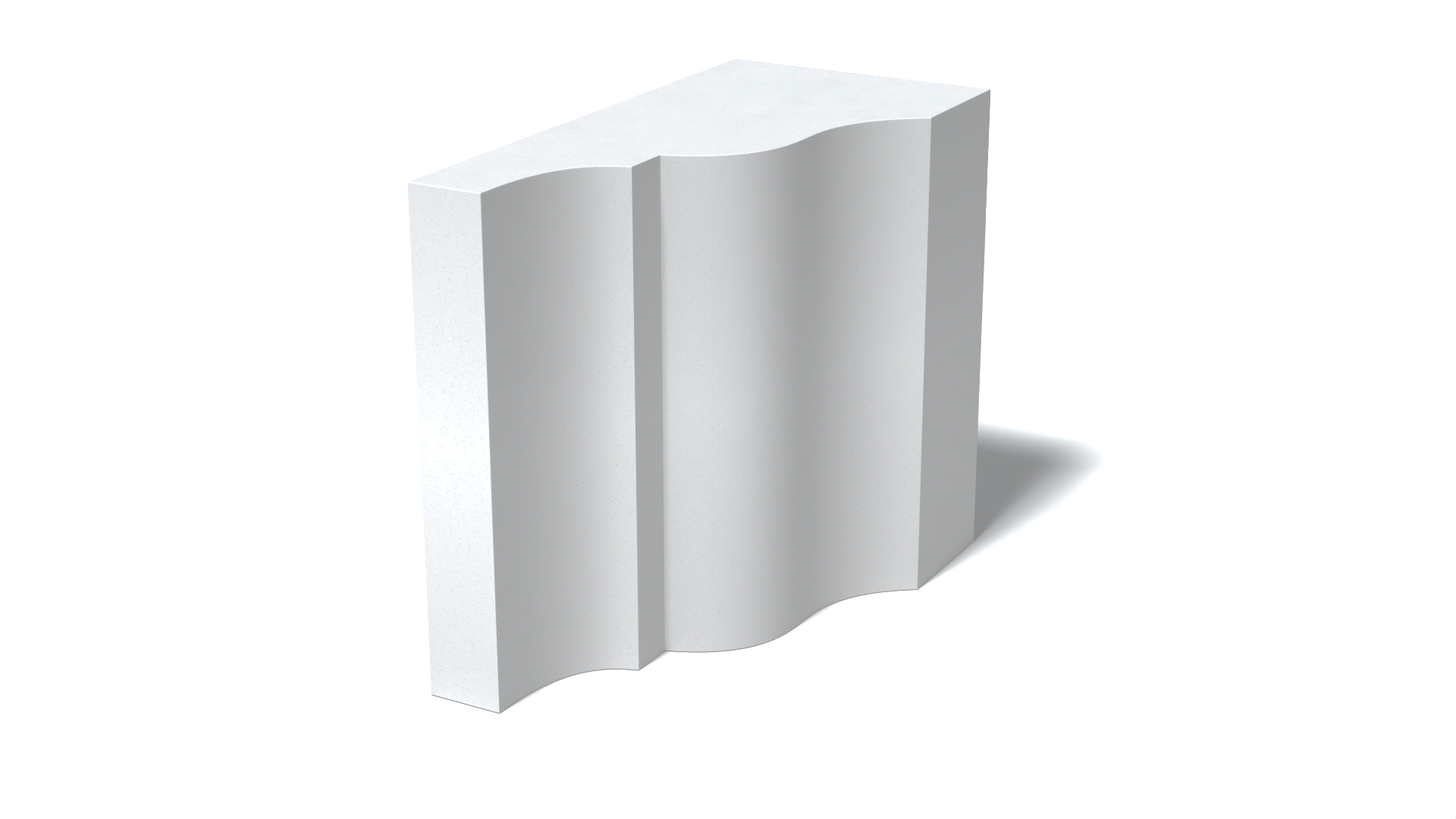 3D model Architectural Molding Gypsum Type 1
