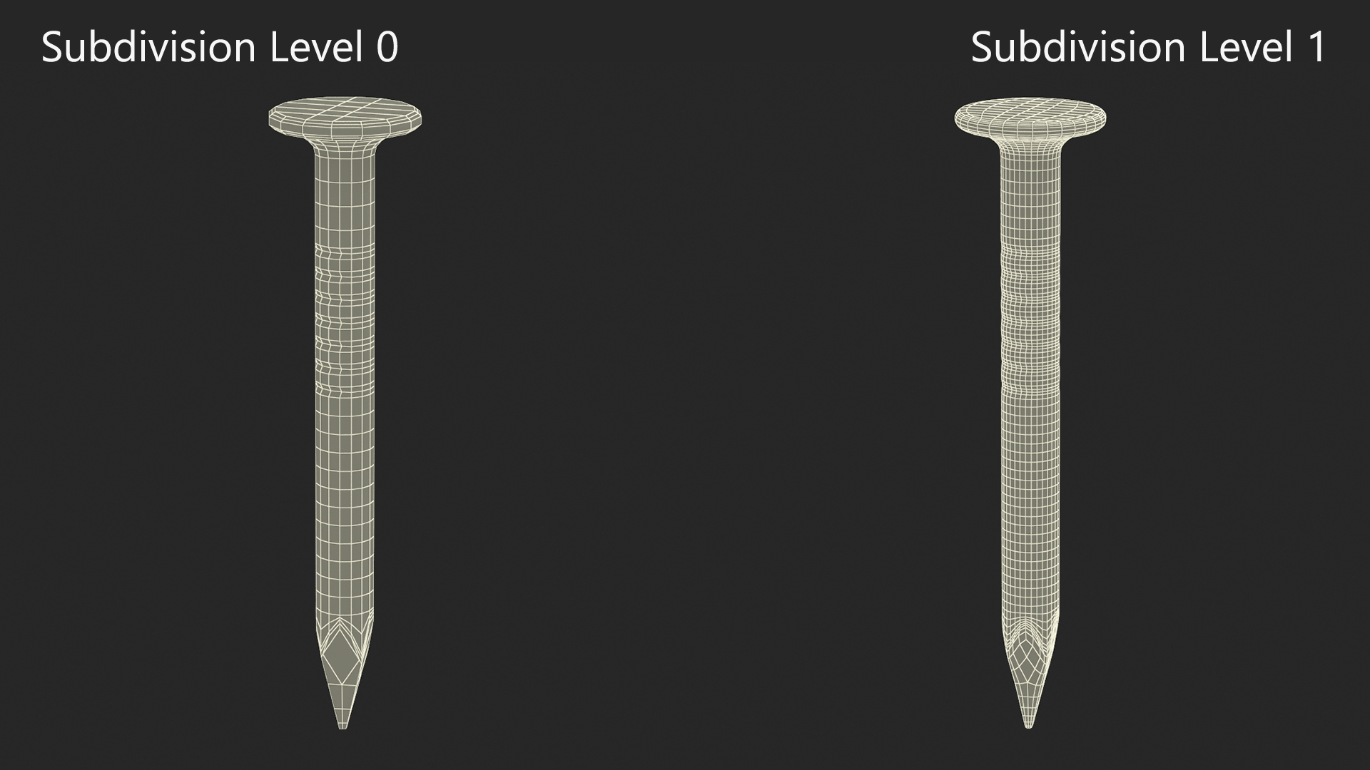 3D model Connector Nails