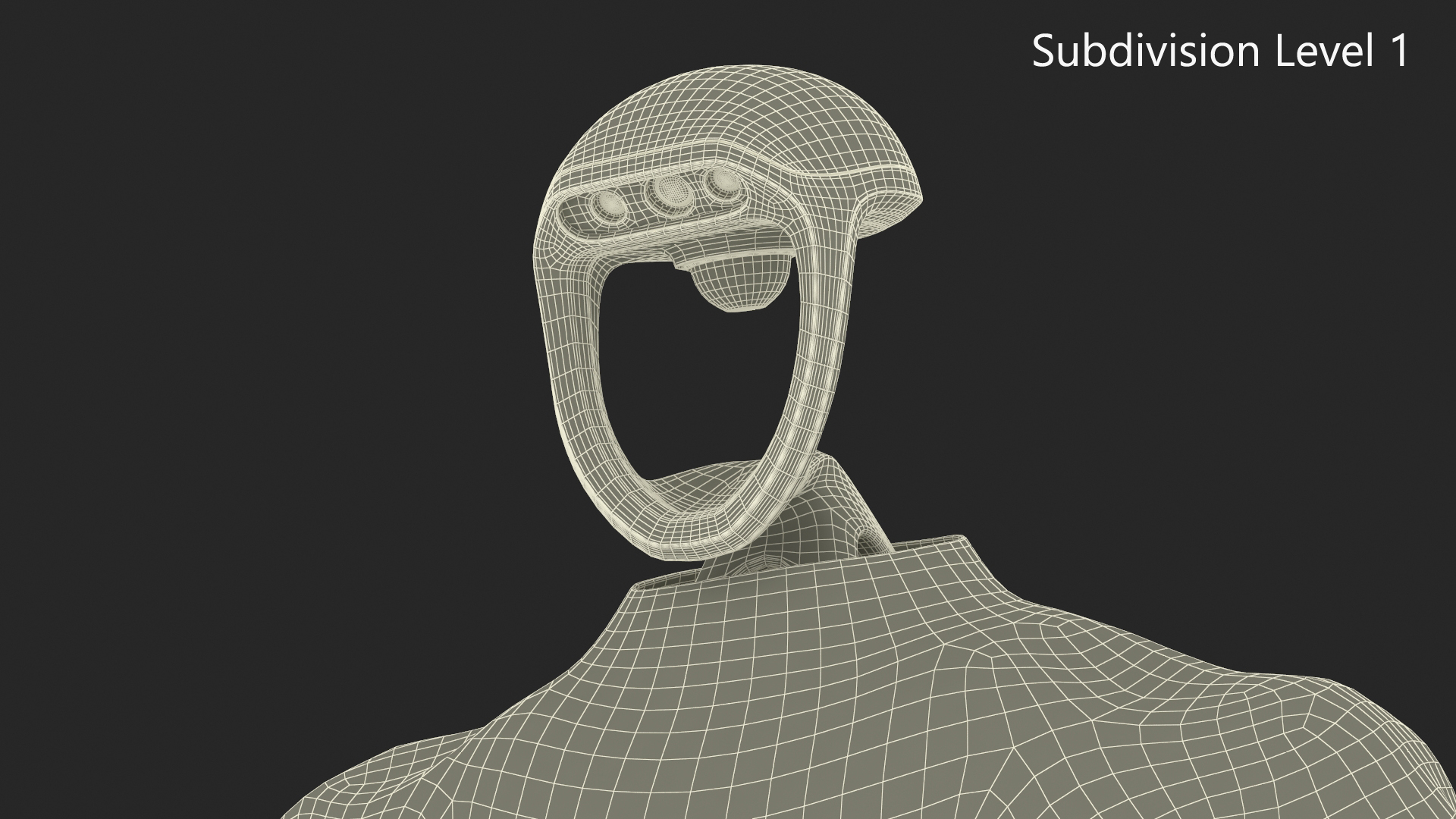3D Unitree H1 Humanoid Robot Rigged for Maya