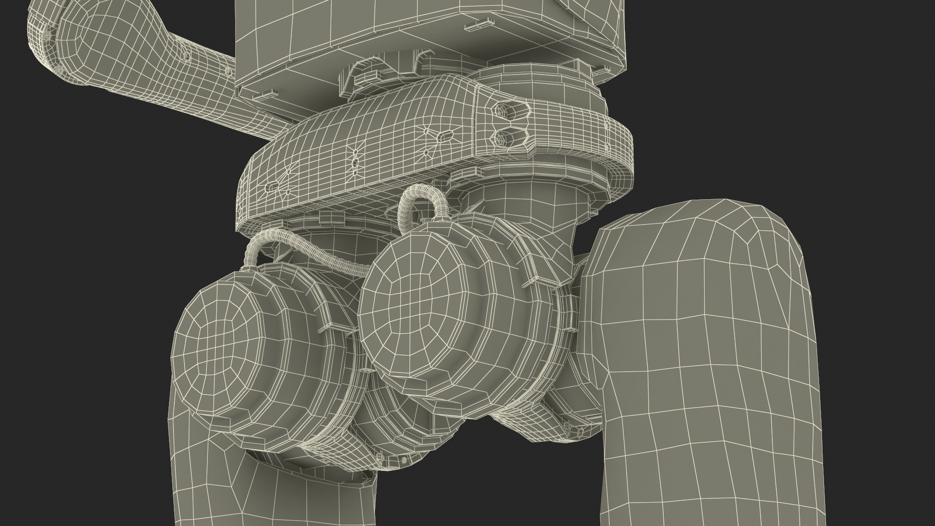 3D Unitree H1 Humanoid Robot Rigged for Maya