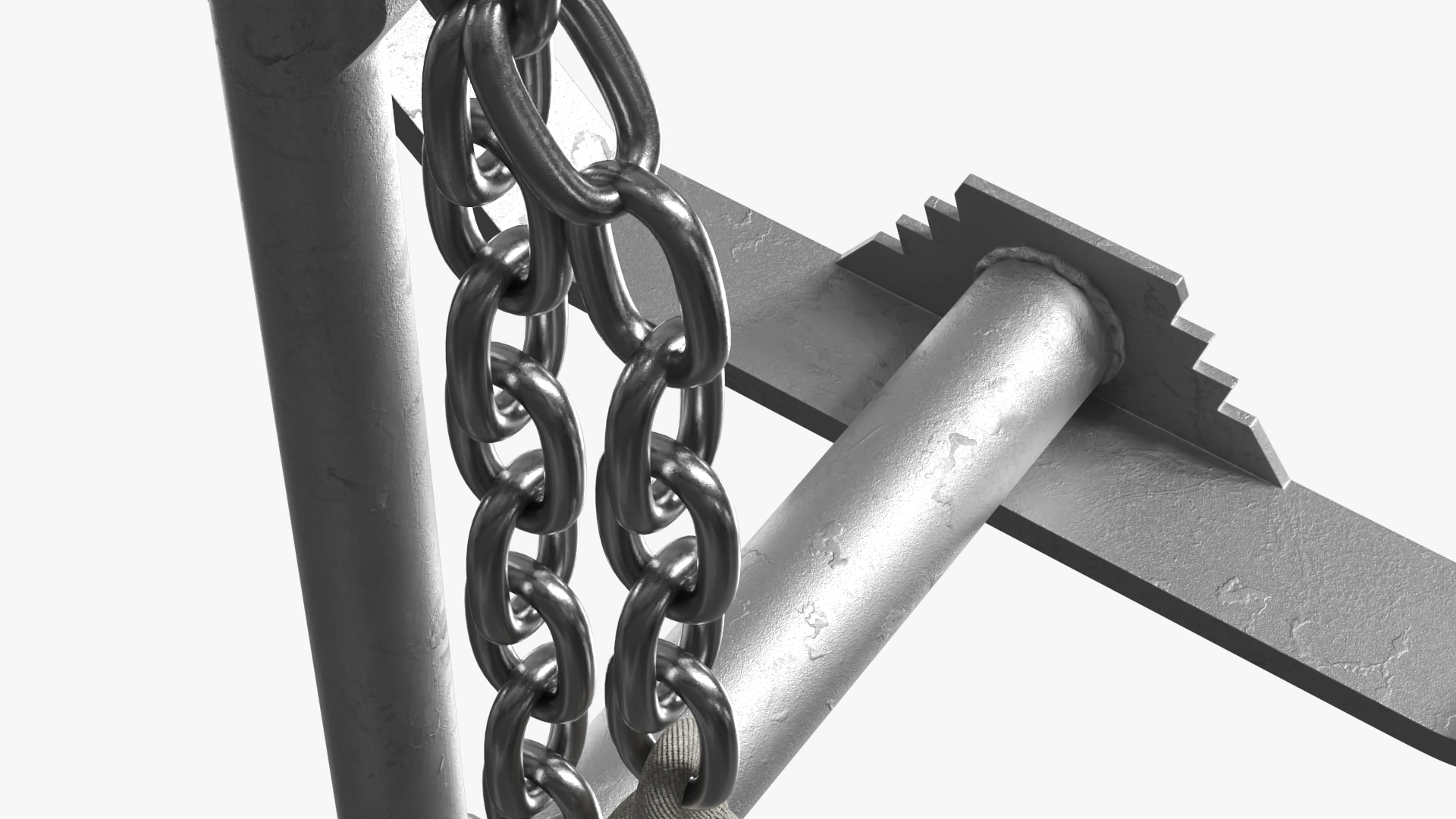 Marine Anchor with Mooring Rope - view 7