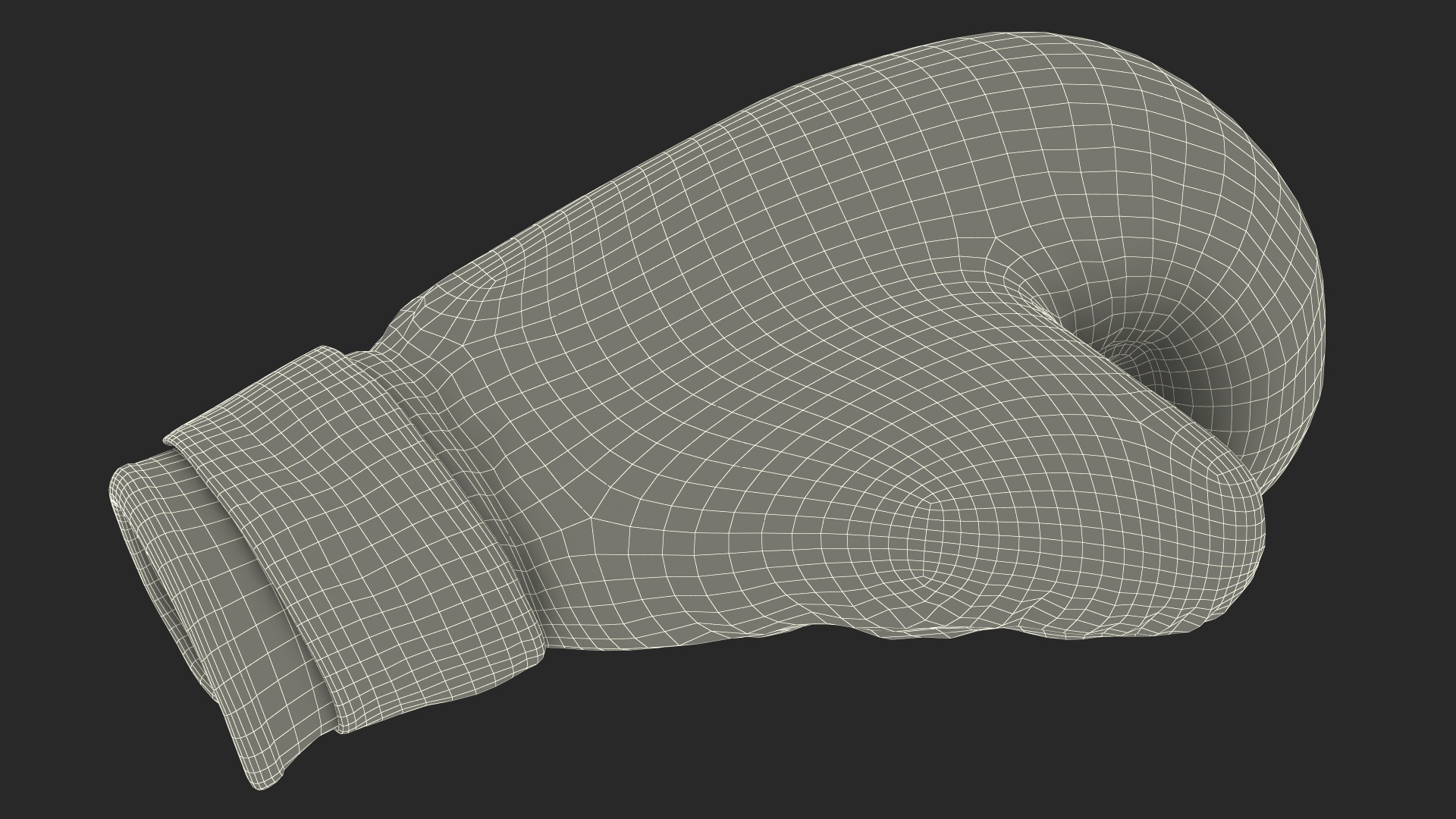 3D model Pair Of Red Boxing Gloves