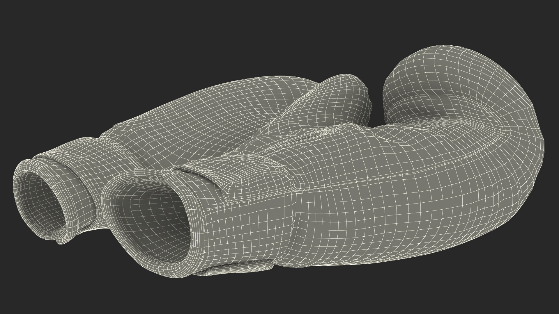 3D model Pair Of Red Boxing Gloves